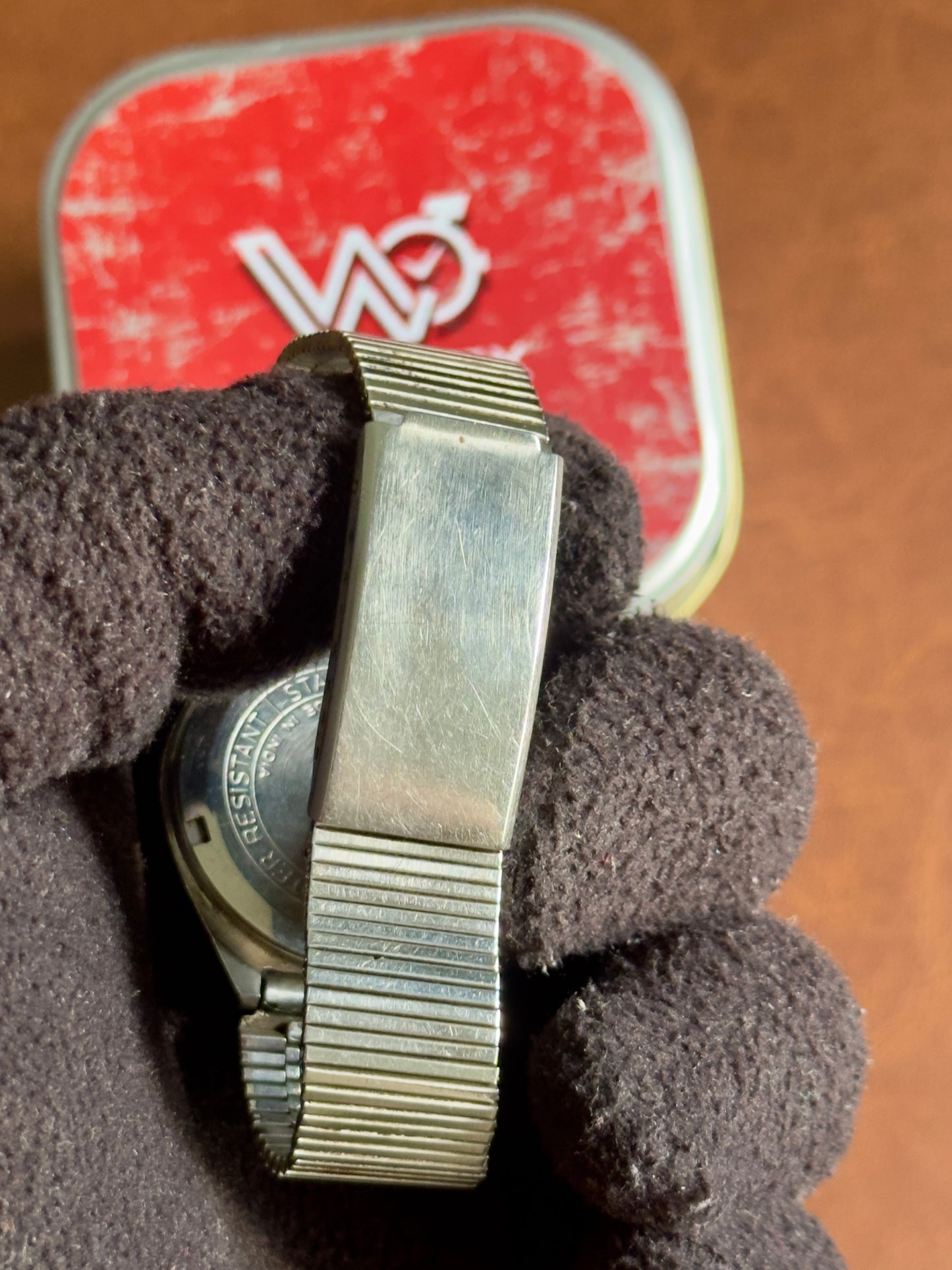 Vintage HMT Uttam Burgundy Dial Mechanical Hand-Winding | Watchex India