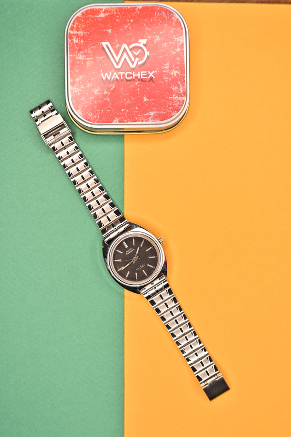 MOD HMT Kohinoor — Black Dial 17J Hand Winding | Watchex India