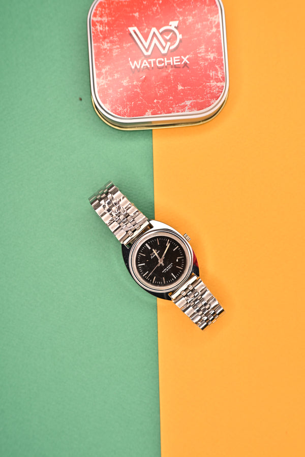MOD HMT Kohinoor — Black Dial 17J Hand-winding | Watchex India&nbsp;
