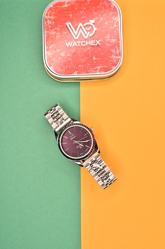 MOD HMT Kohinoor — Maroon Wine Dial 17J Hand-winding &nbsp;