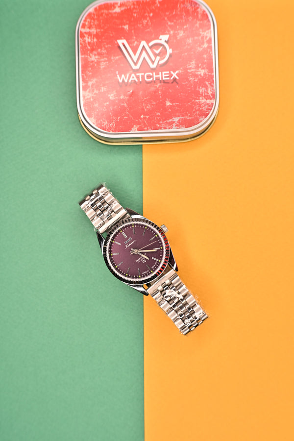 MOD HMT Kohinoor — Maroon Wine Dial 17J Hand-winding &nbsp;