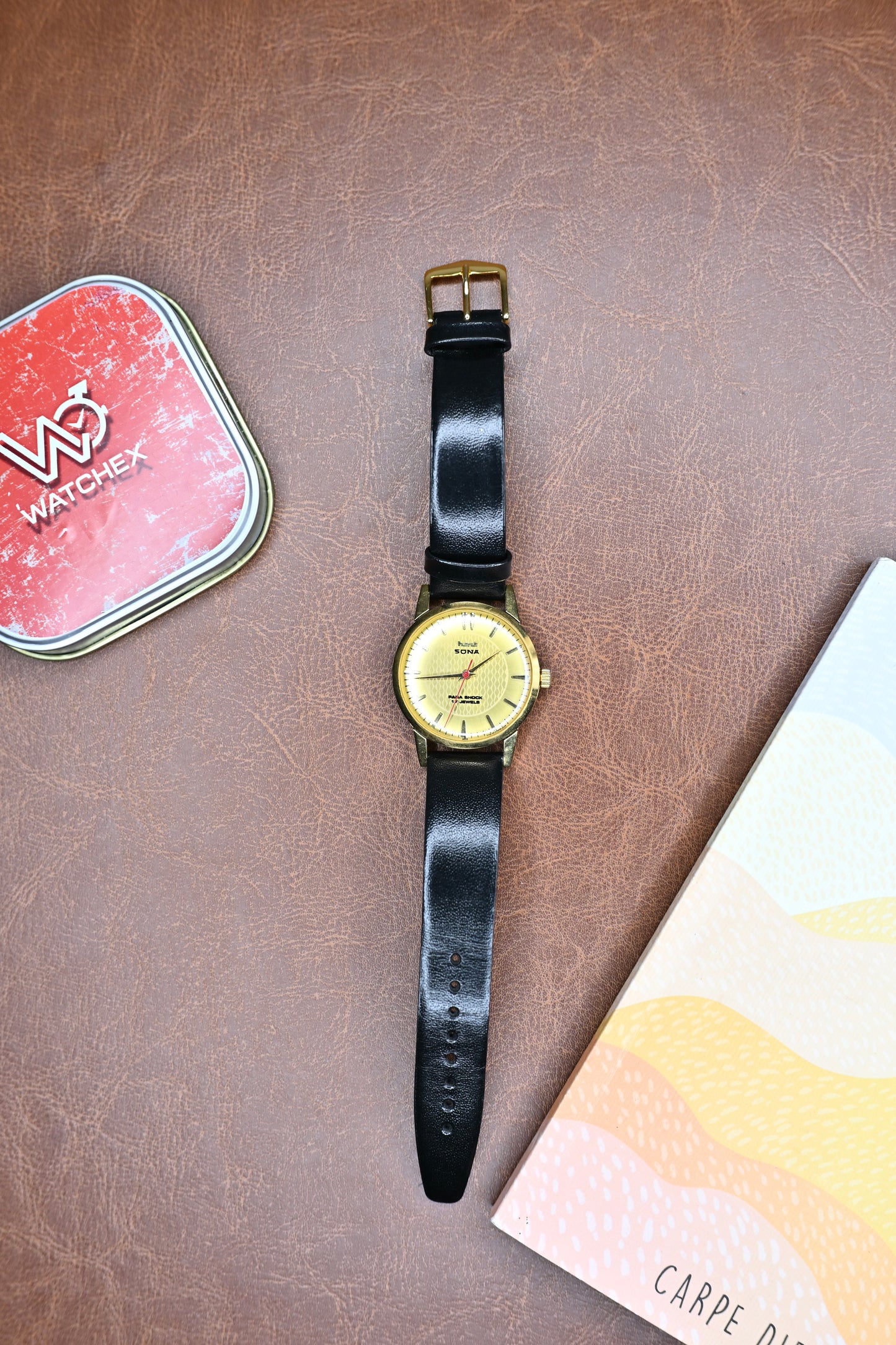 MOD HMT Sona Vintage Mechanical Watch – Redial Dial, HMT 0231 Movement | Watchex India