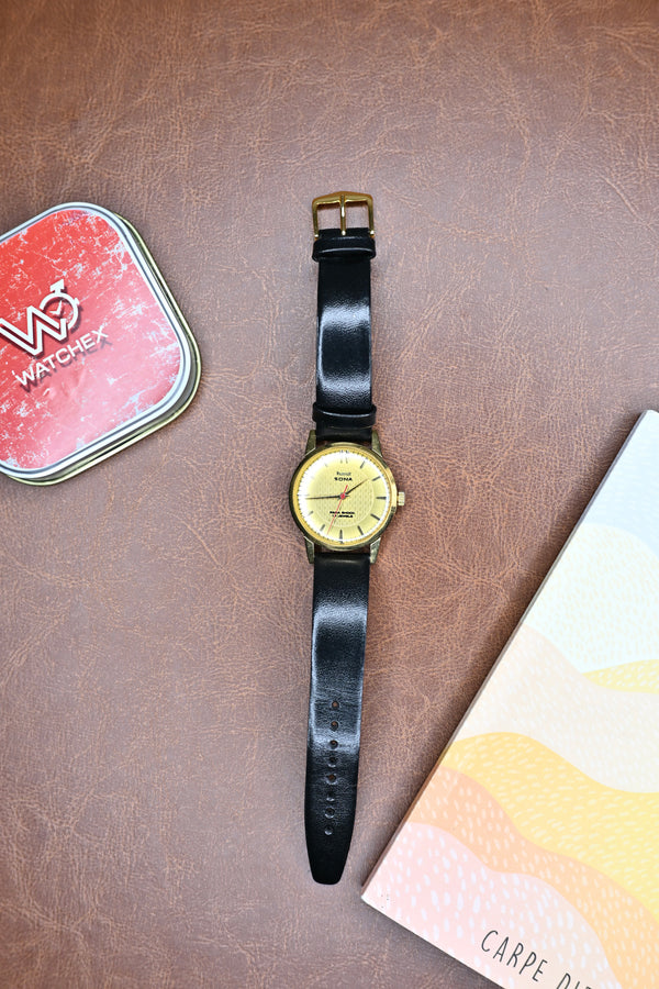 MOD HMT Sona Vintage Mechanical Watch – Redial Dial, HMT 0231 Movement | Watchex India