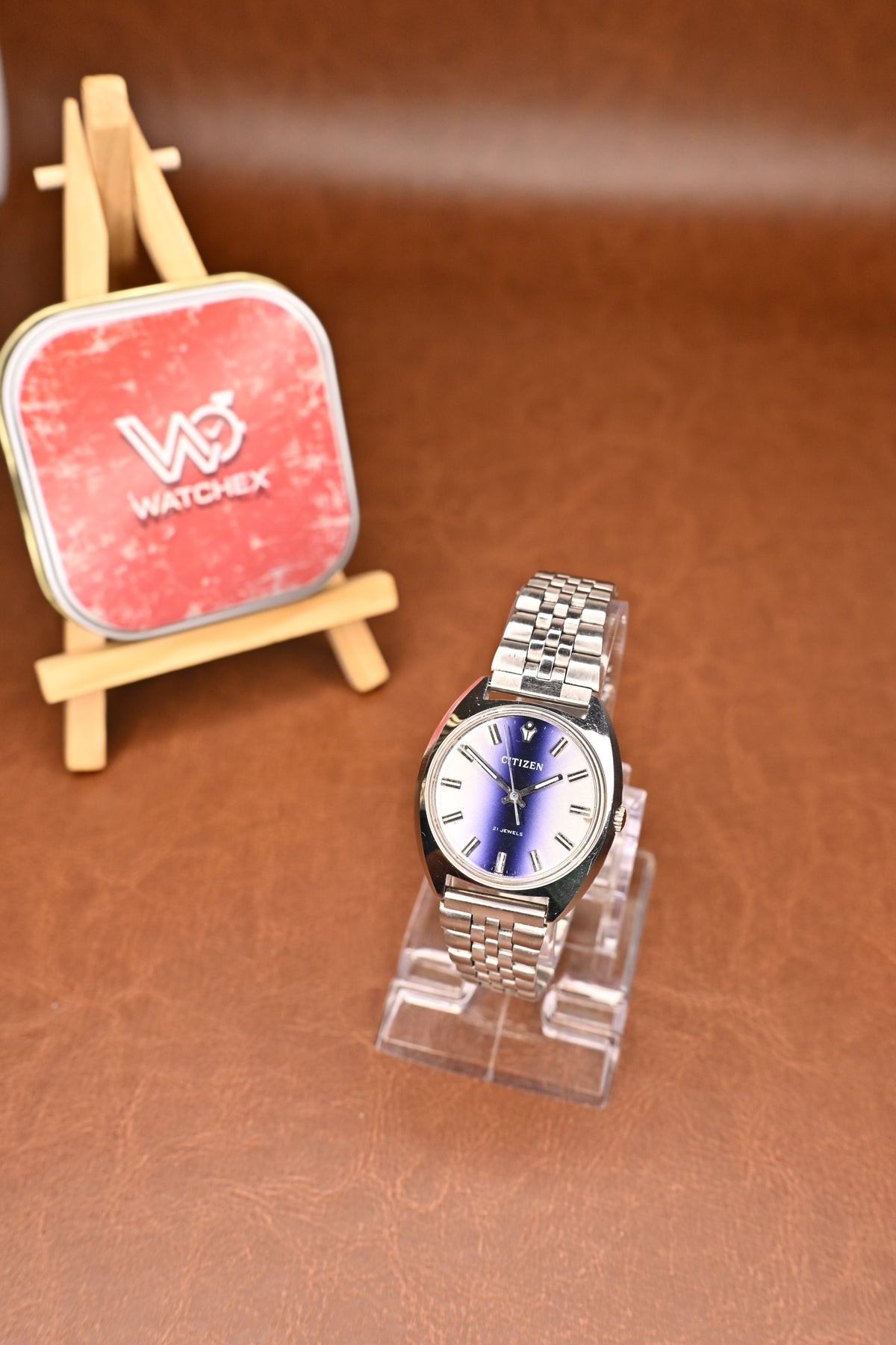 NOS Citizen Automatic Blue Gradient Dial Men’s Wristwatch | Watchex NOS Collection