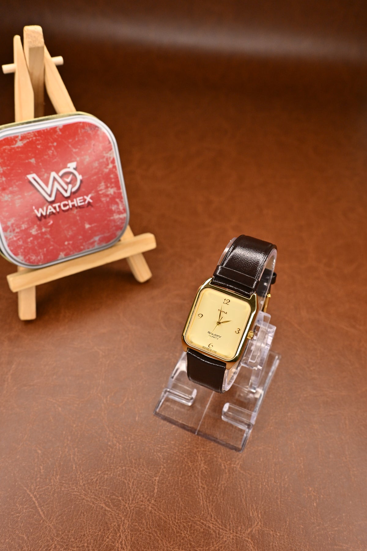 NOS HMT Galaxy Gold-Plated Unisex Quartz Wristwatch | Watchex NOS Collection