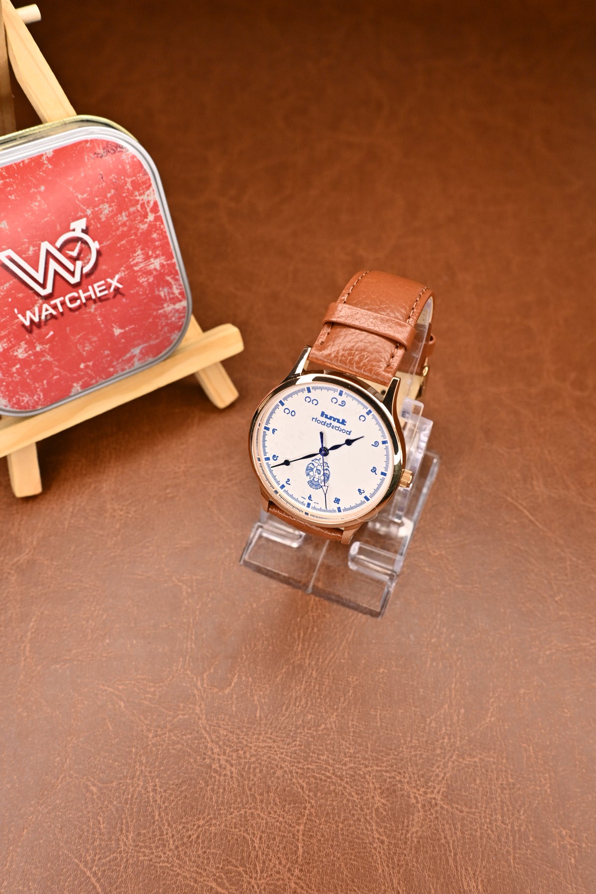 NOS HMT Gandaberunda White Dial Quartz Watch | Watchex NOS Collection