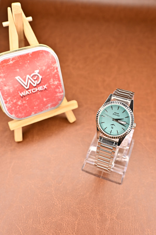 NOS HMT Himalaya Mint Green Dial Quartz Men’s Wristwatch | Watchex NOS Collection