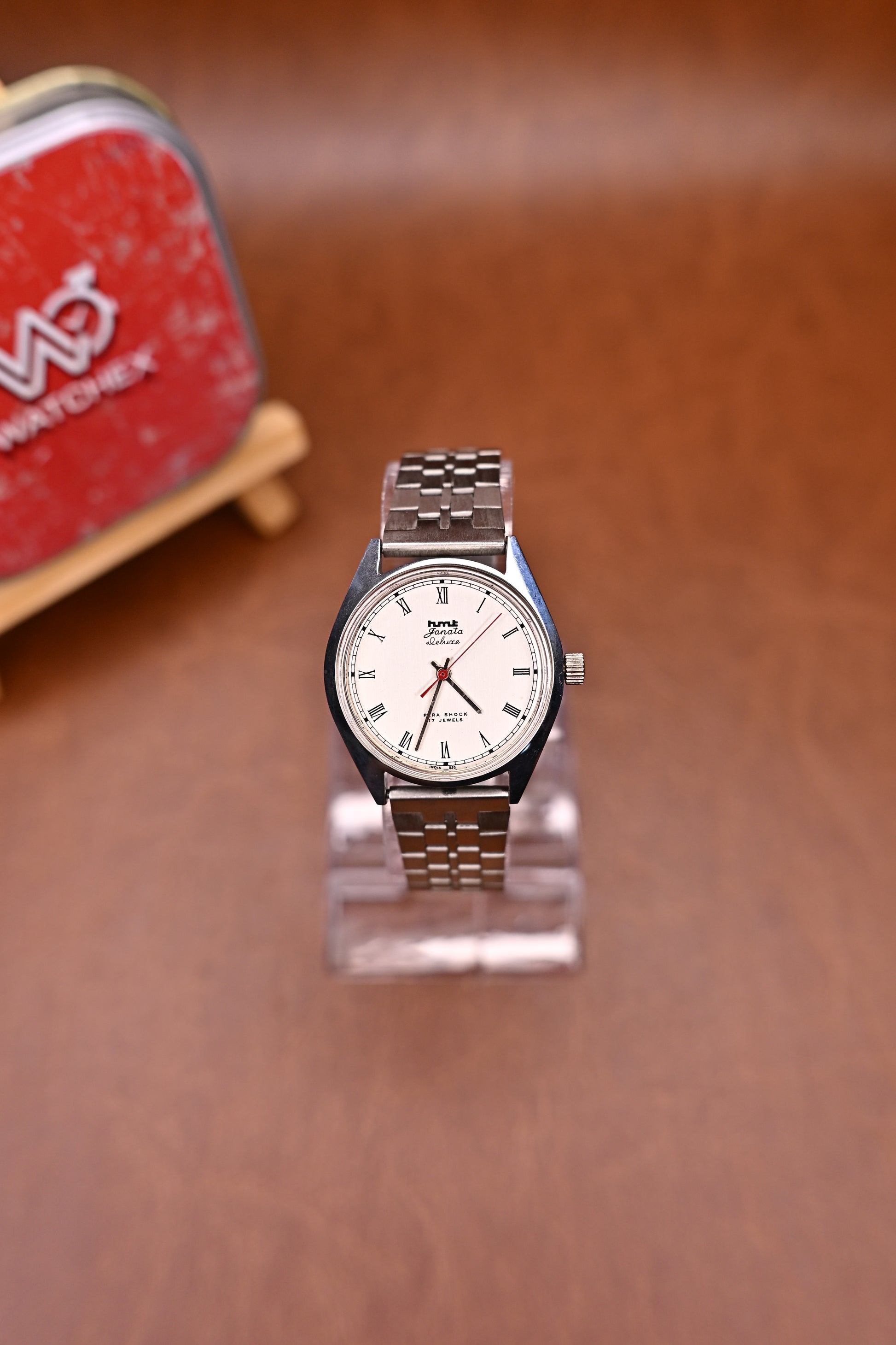 NOS HMT JANATA DELUXE ROMAN COLLECTION BY WATCHEXINDIA 