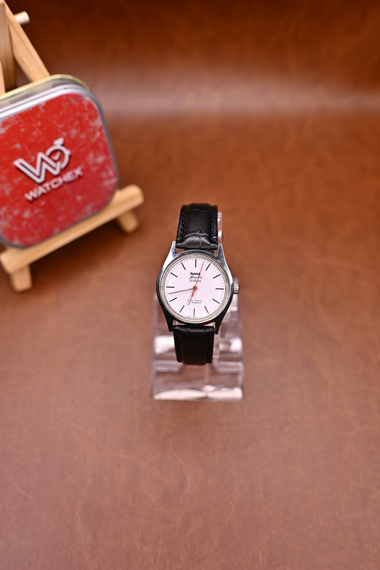 NOS HMT JANATA DELUXE WHITE DIAL  COLLECTION BY WATCHEXINDIA
