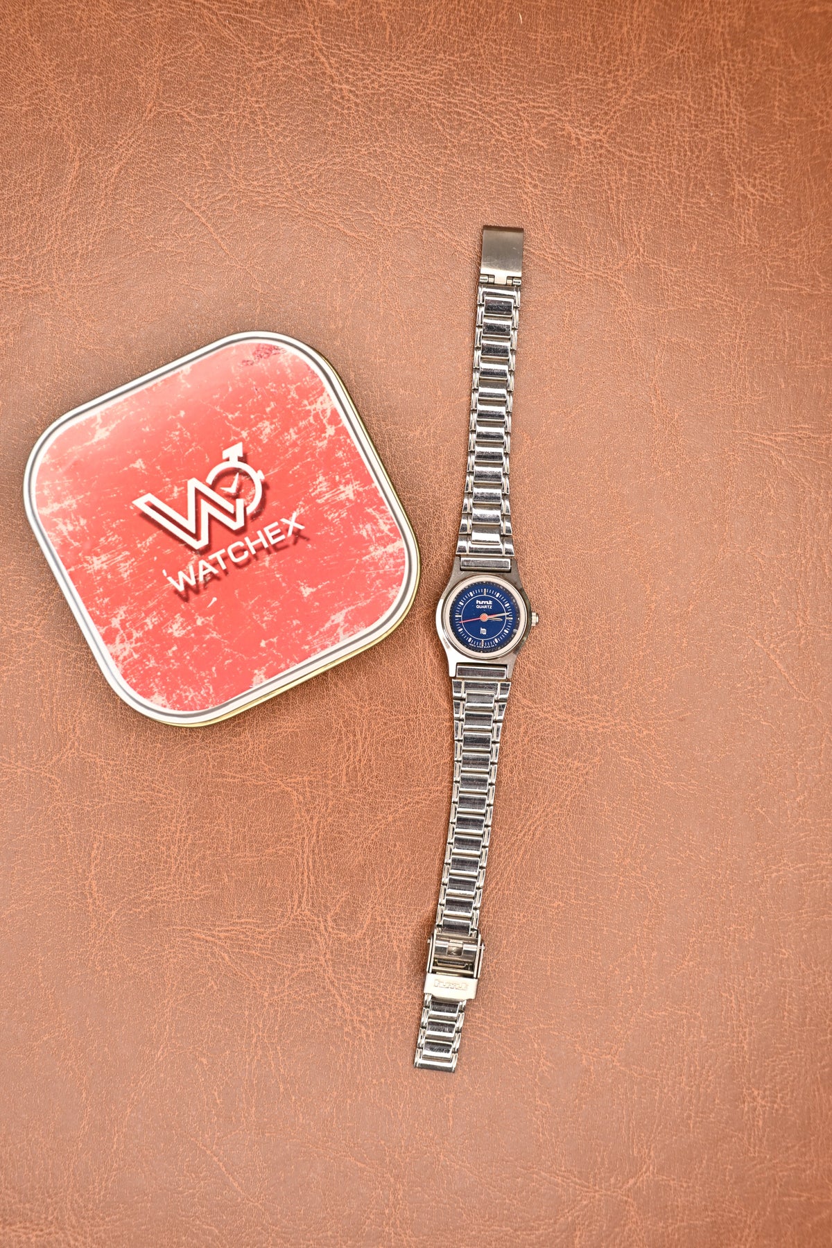 NOS HMT Quartz Blue Dial Ladies Wristwatch | Watchex NOS Collection