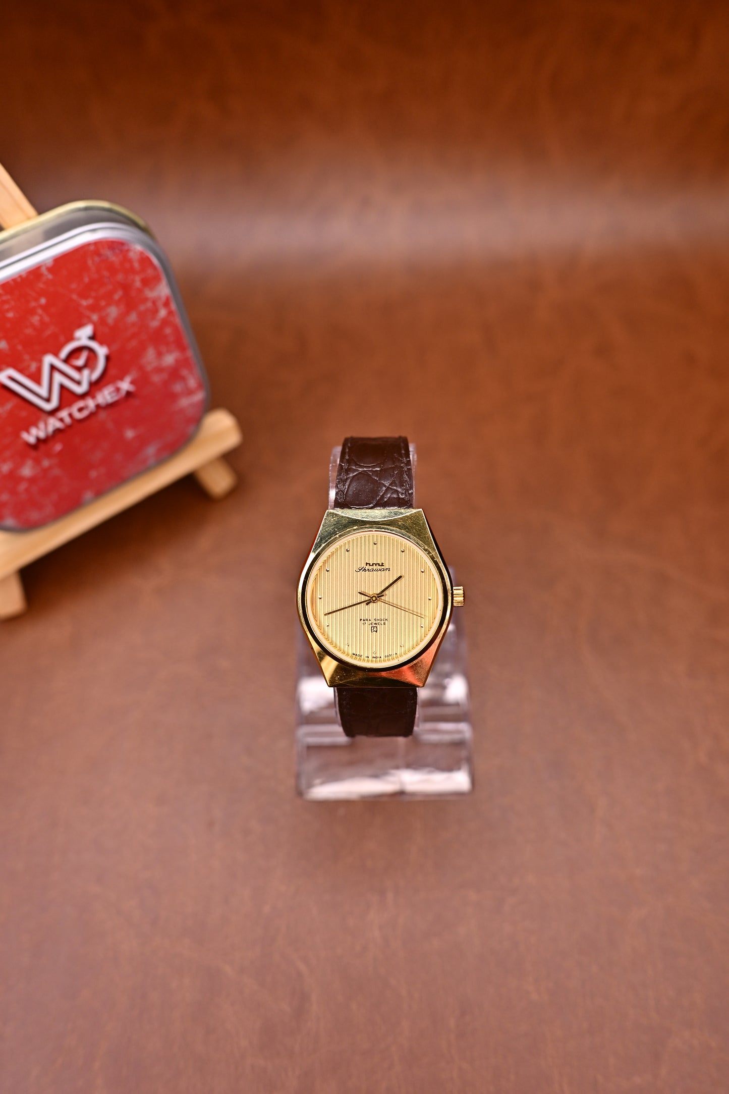 NOS HMT SHRAWAN GOLD DIAL  COLLECTION BY WATCHEXINDIA