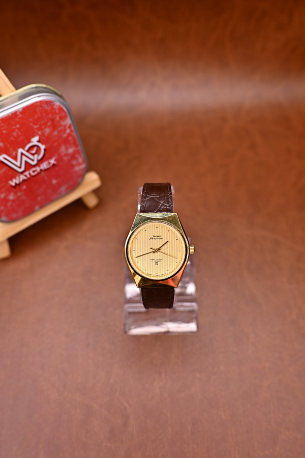 NOS HMT SHRAWAN GOLD DIAL  COLLECTION BY WATCHEXINDIA