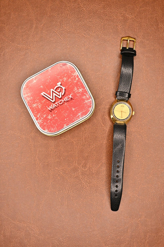 NOS HMT Sitara Gold-Plated Women’s Mechanical Wristwatch | Watchex NOS Collection