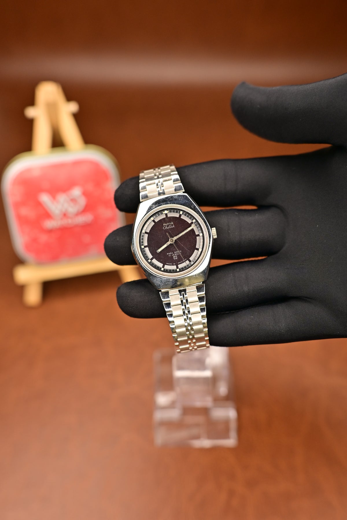 NOS HMT Chetak 051321 Black Dial 17 Jewels Mechanical | Watchex India