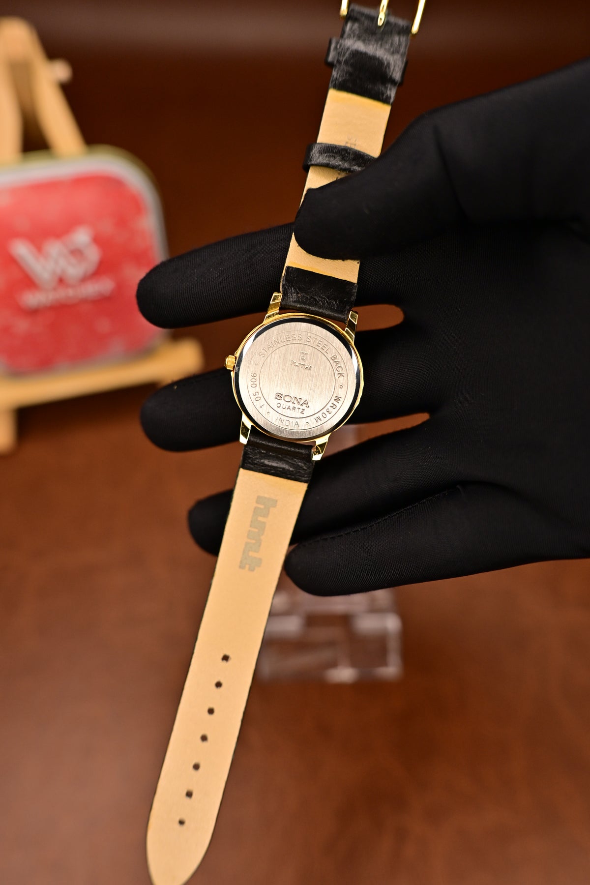 NOS HMT Sona Quartz 105 006 Champagne Sunburst Dial Quartz — Watchex India