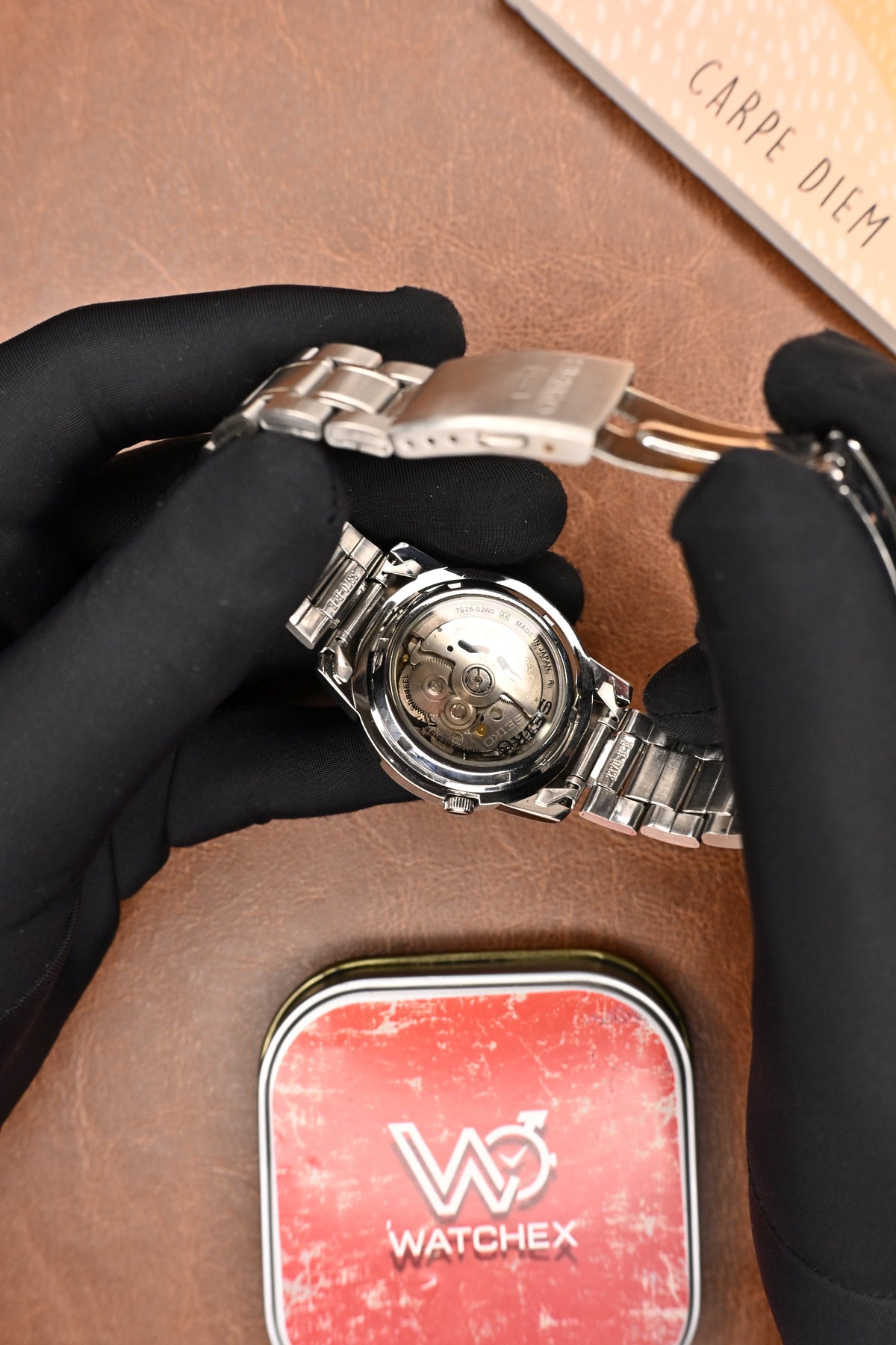 Seiko 5 Arabic Dial Silver Sunburst Automatic Men’s Wristwatch | Watchex Vintage Collection