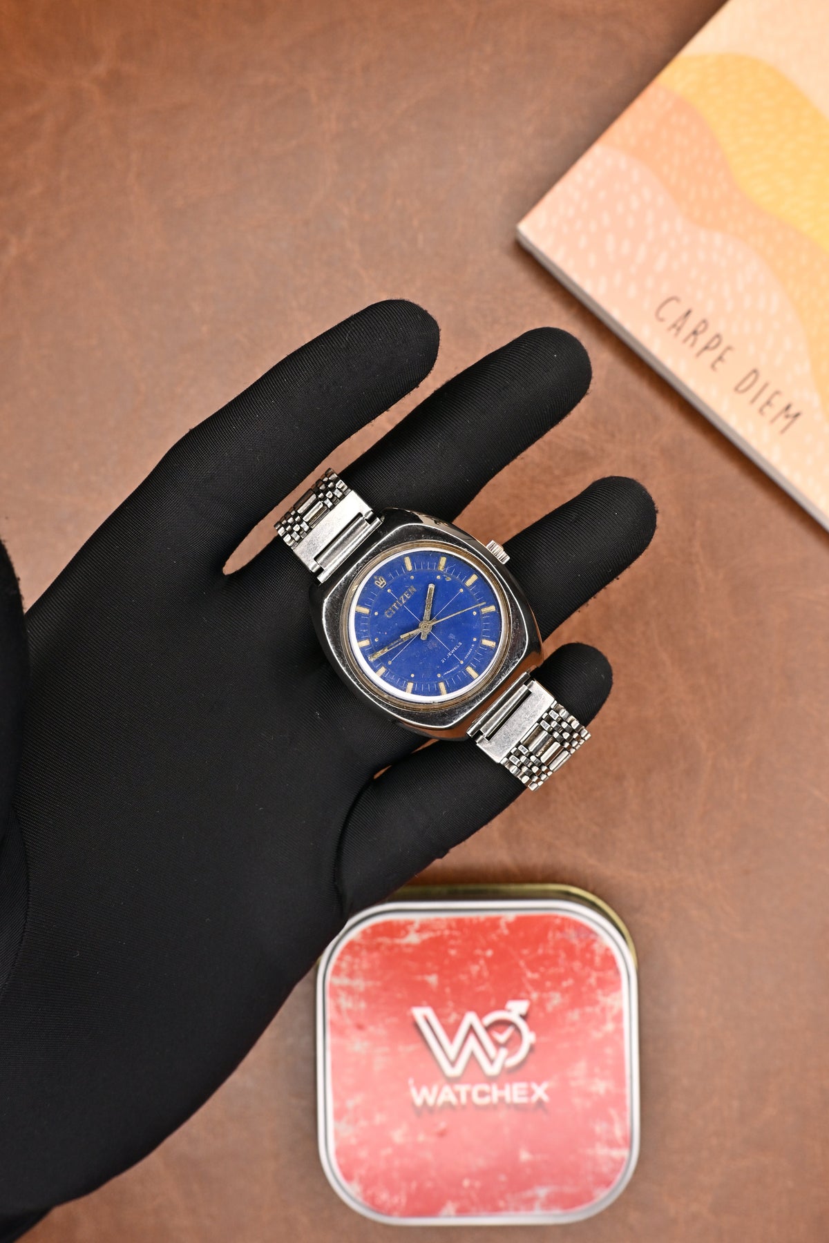Vintage Citizen Automatic Blue Dial Men’s Wristwatch | Watchex Vintage Collection