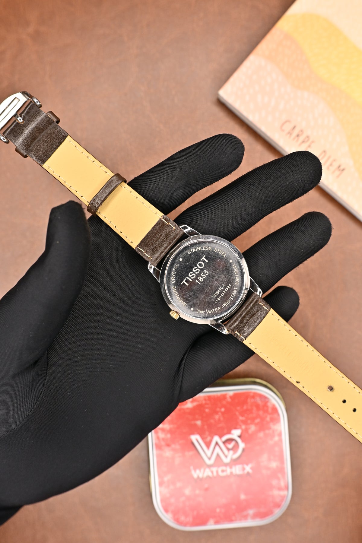 Tissot 1853 Classic White Dial Leather Strap Men’s Wristwatch | Watchex Signature Collection