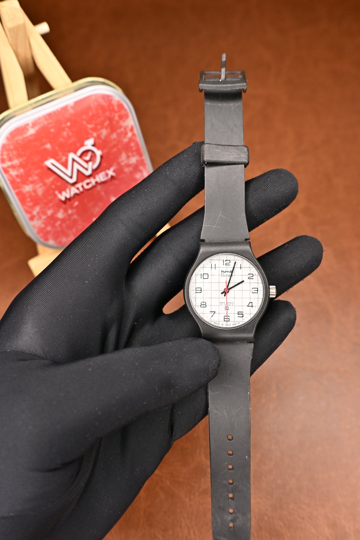 NOS HMT Yuvak Grid Dial Mechanical Watch | Watchex NOS Collection
