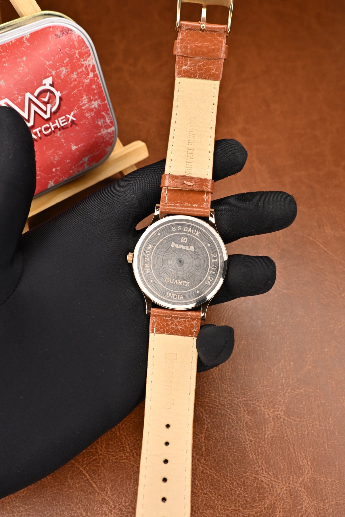NOS HMT Gandaberunda White Dial Quartz Watch | Watchex NOS Collection