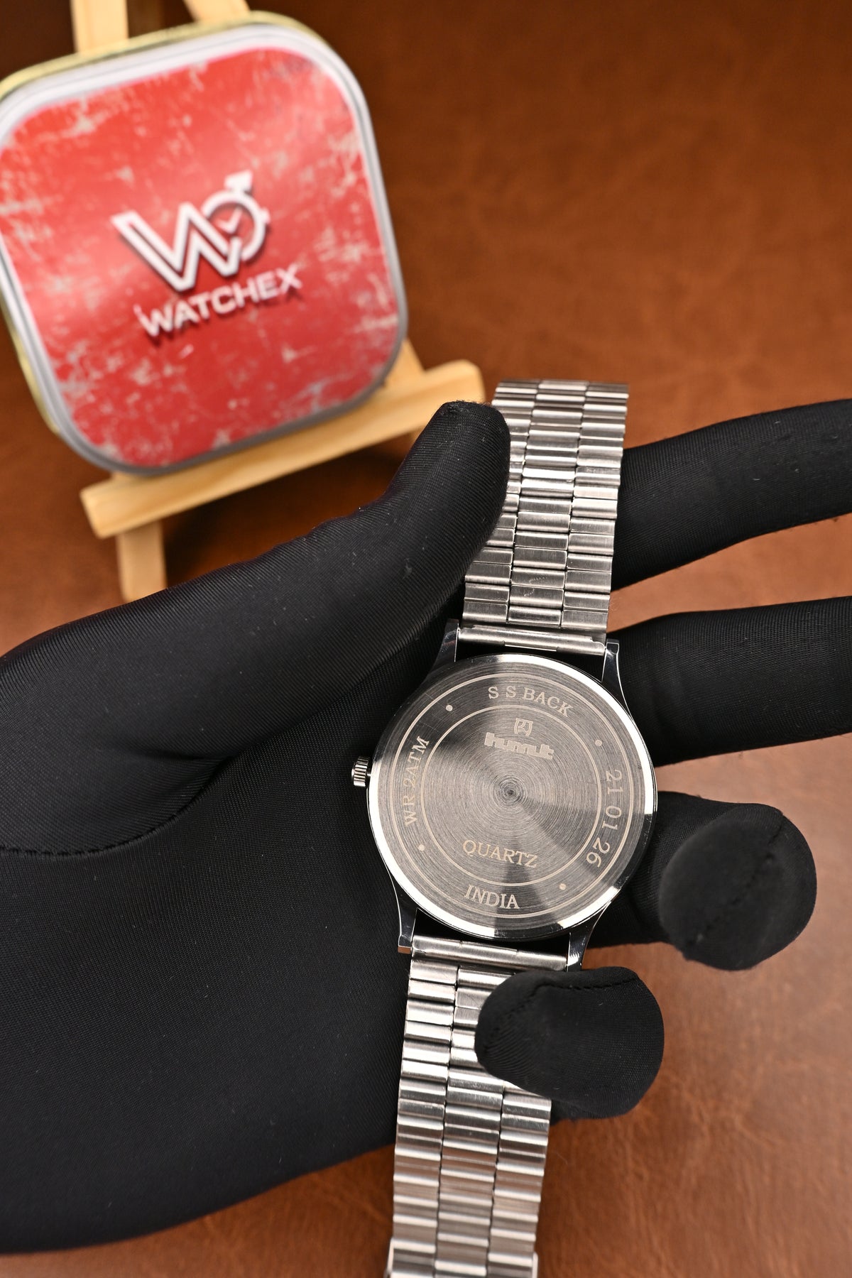 NOS HMT Gandaberunda White Dial Quartz Watch | Watchex NOS Collection