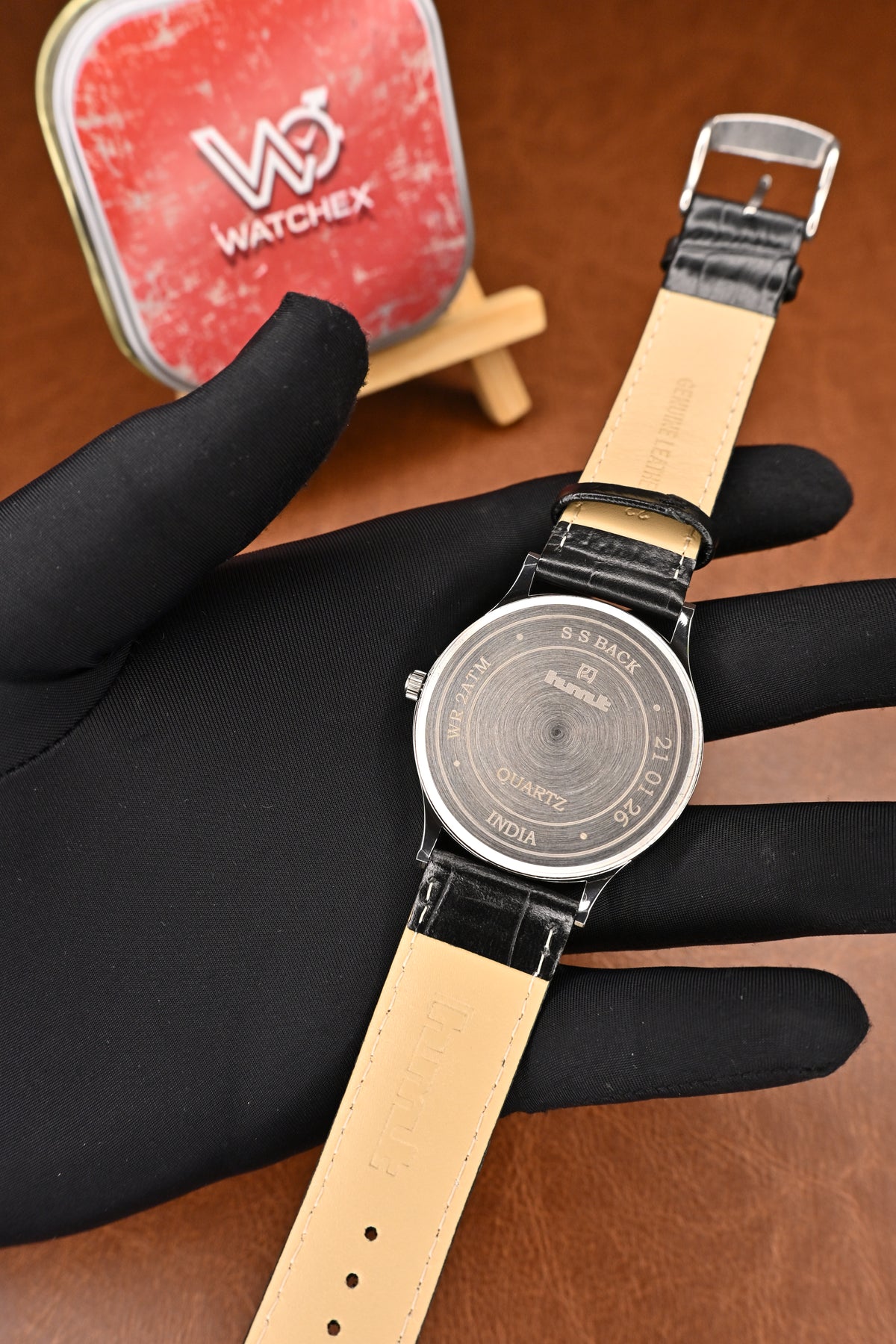 HMT Gandaberunda Special Edition White Dial Kannada Numerals Wristwatch | Watchex NOS Collection