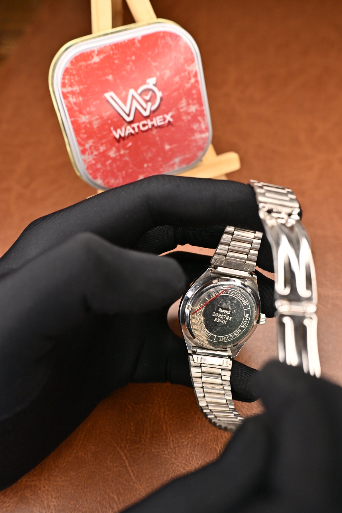 NOS HMT Rohit Black Dial Mechanical Watch – Stainless Steel Bracelet | Watchex NOS Collection