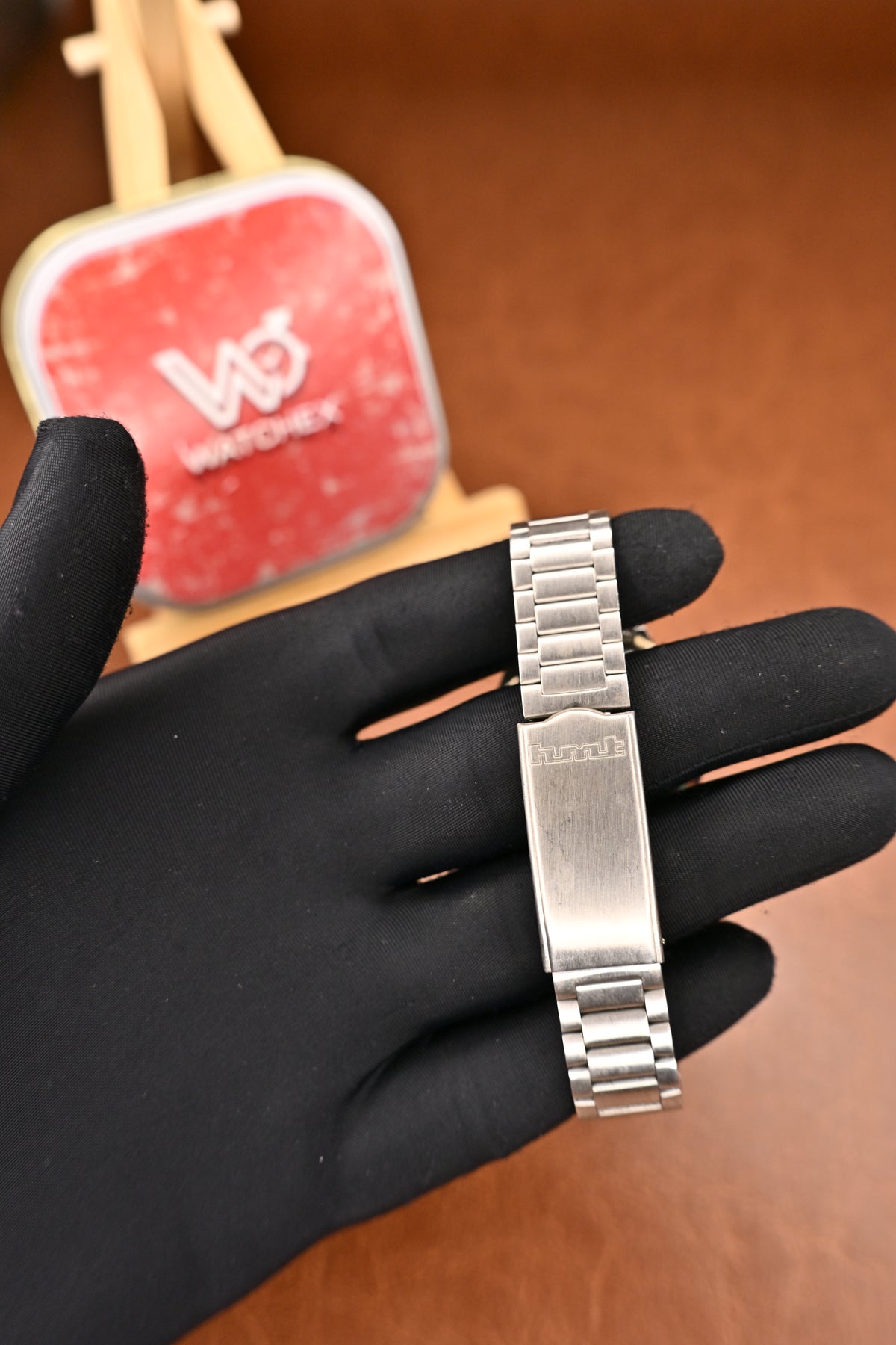 NOS HMT Rohit Black Dial Mechanical Watch – Stainless Steel Bracelet | Watchex NOS Collection