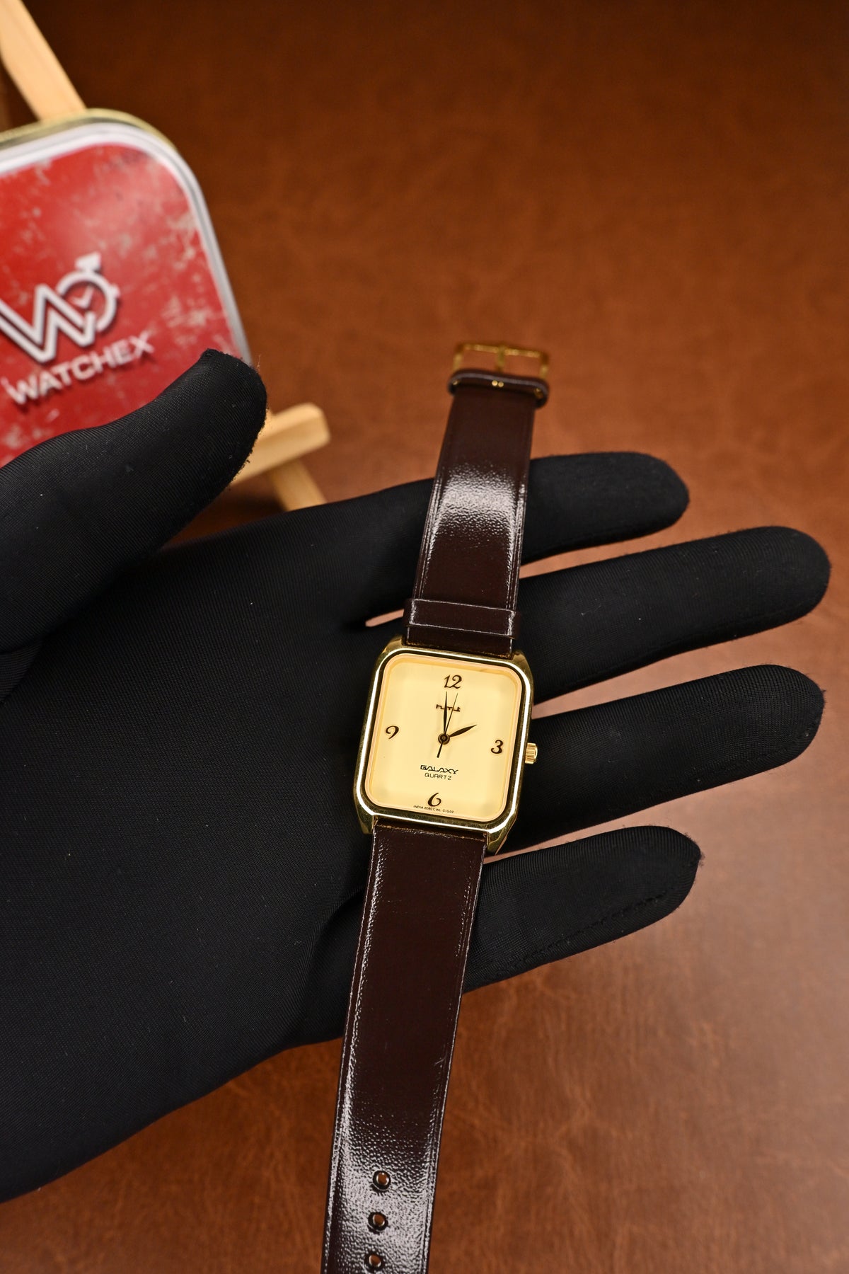 NOS HMT Galaxy Gold-Plated Unisex Quartz Wristwatch | Watchex NOS Collection