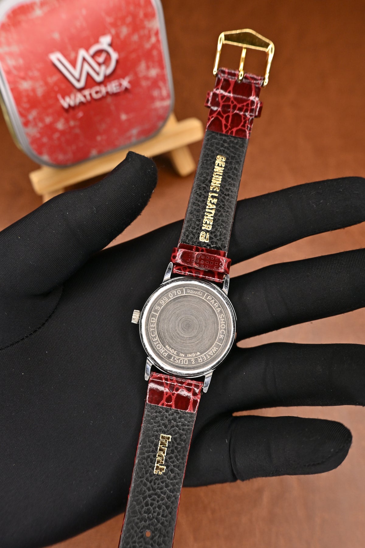 NOS HMT Pankaj Para Shock 17 Jewels Roman Dial Men’s Wristwatch | Watchex NOS Collection