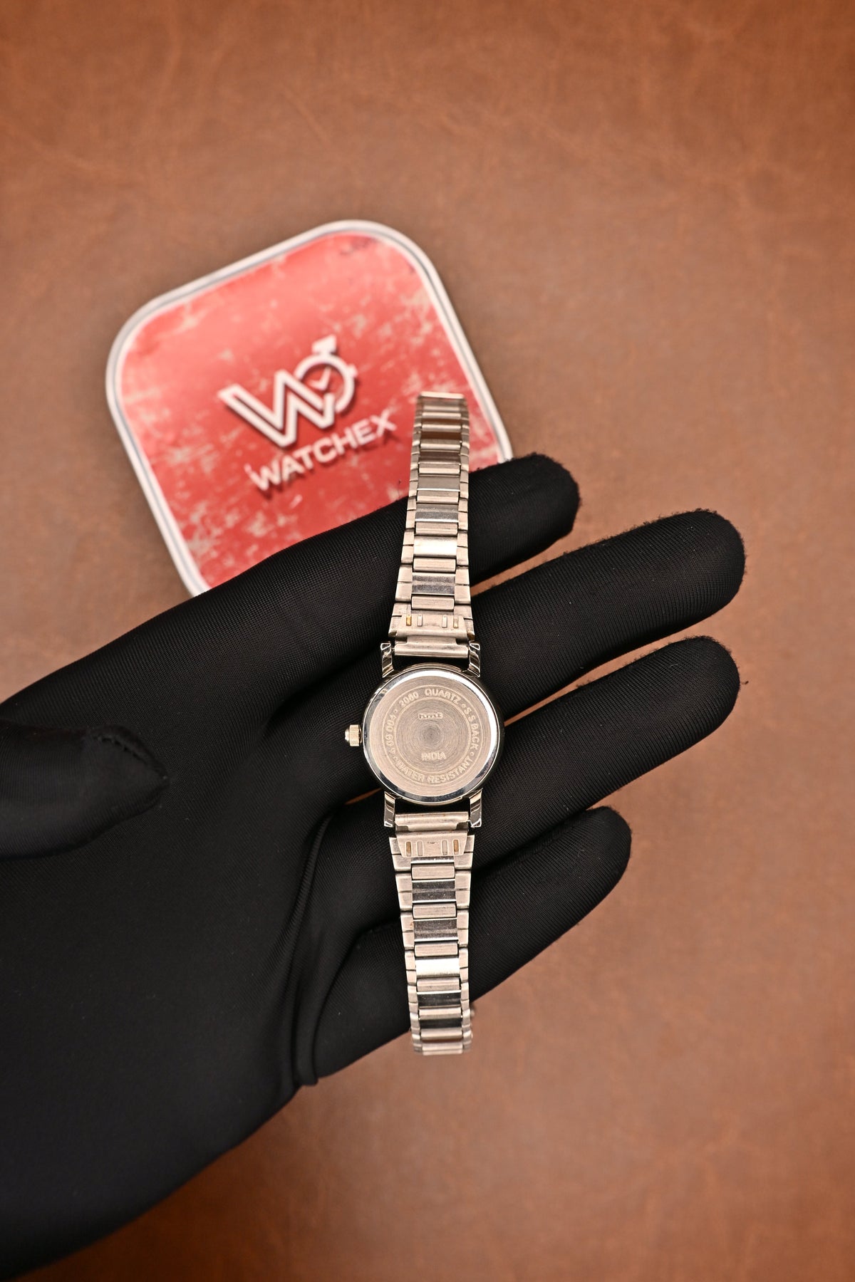 NOS HMT Quartz White Dial Women’s Wristwatch | Watchex NOS Collection