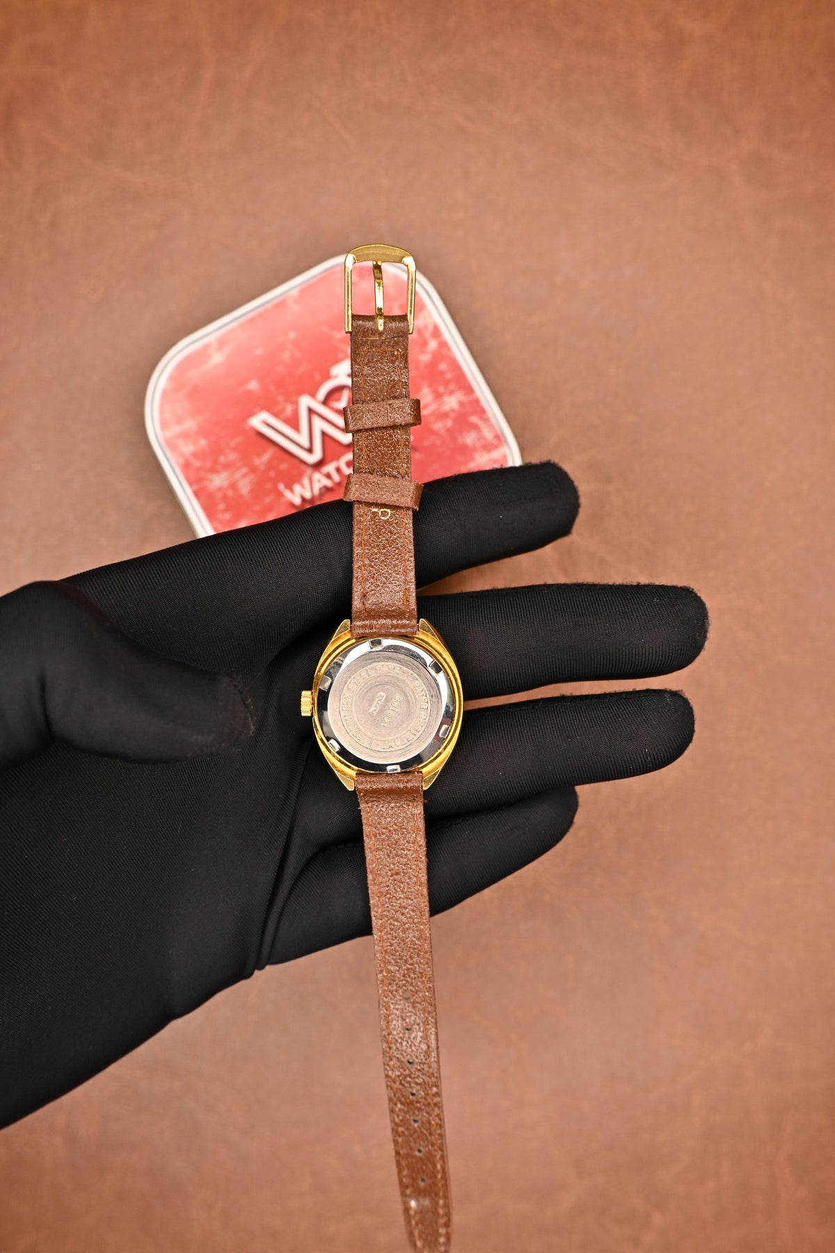 NOS HMT Sitara Gold-Plated Ladies Mechanical Wristwatch | Watchex NOS Collection
