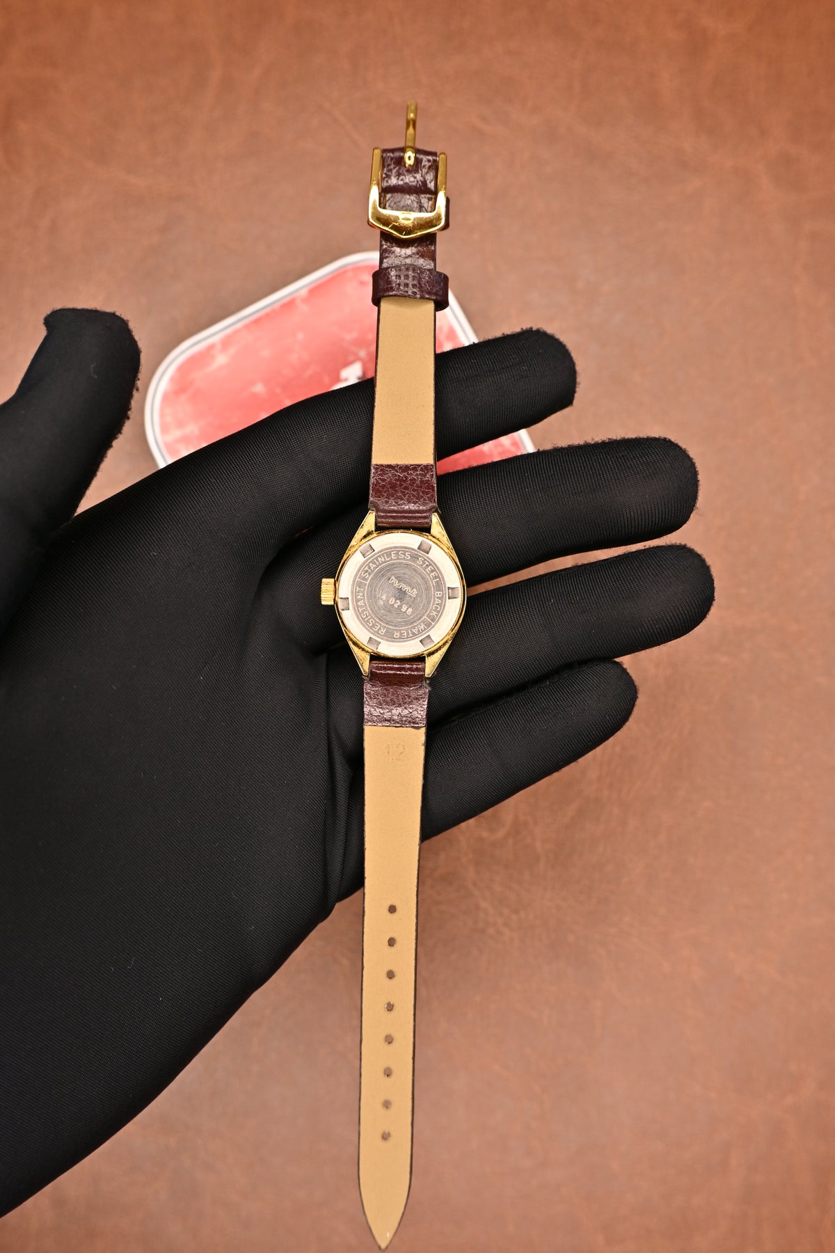 NOS HMT Soumya Gold-Plated Women’s Mechanical Wristwatch | Watchex NOS Collection