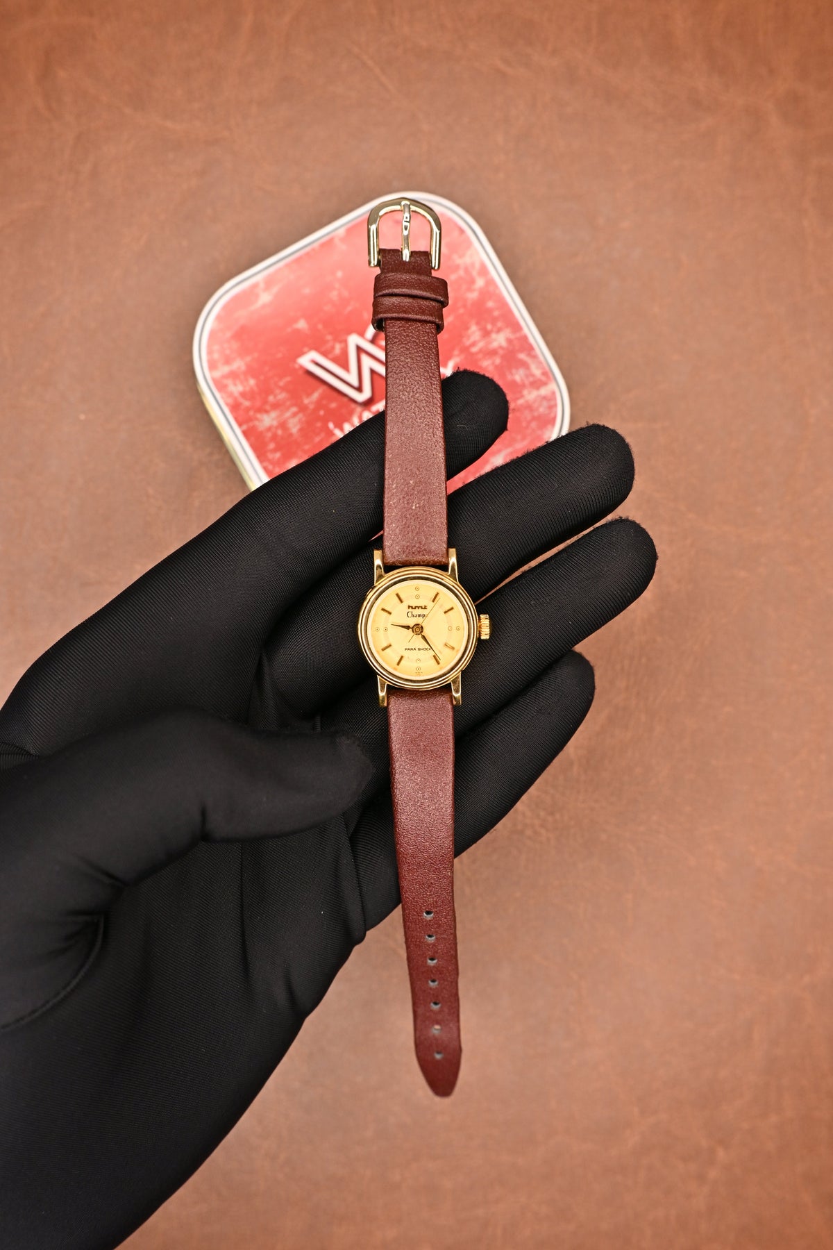 NOS HMT Champa Gold-Plated Women’s Mechanical Wristwatch | Watchex NOS Collection