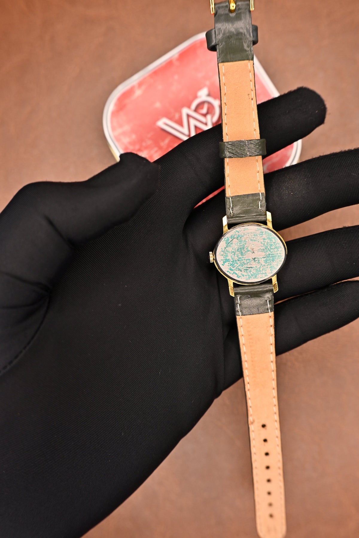 NOS Ricoh Black Dial Gold-Plated Women’s Mechanical Wristwatch | Watchex NOS Collection