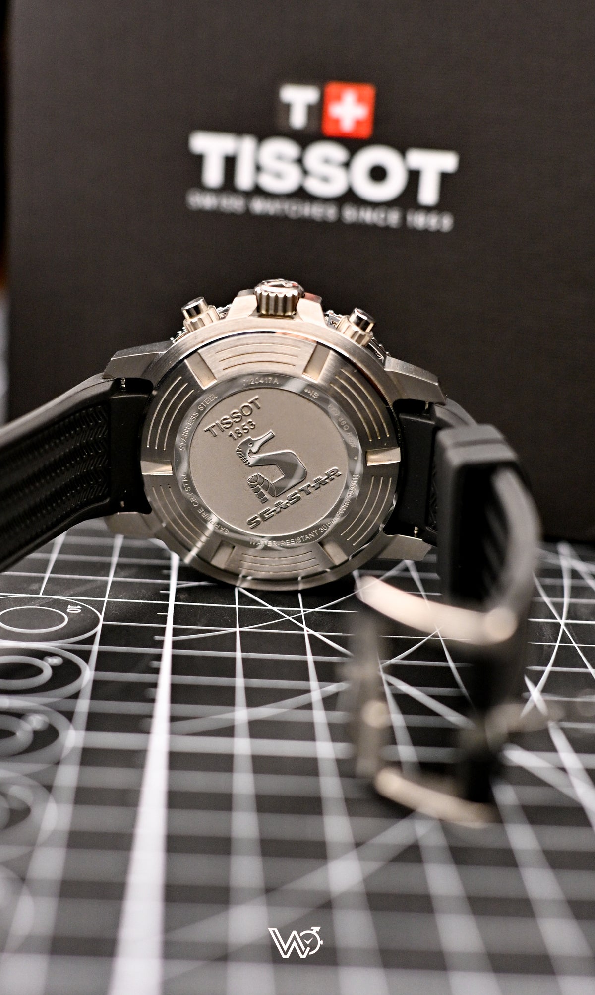 Tissot Seastar (Not used) 1000 Chronograph Blue Dial 45.5mm | T120.417.17.041.00 | Watchex Signature Collection