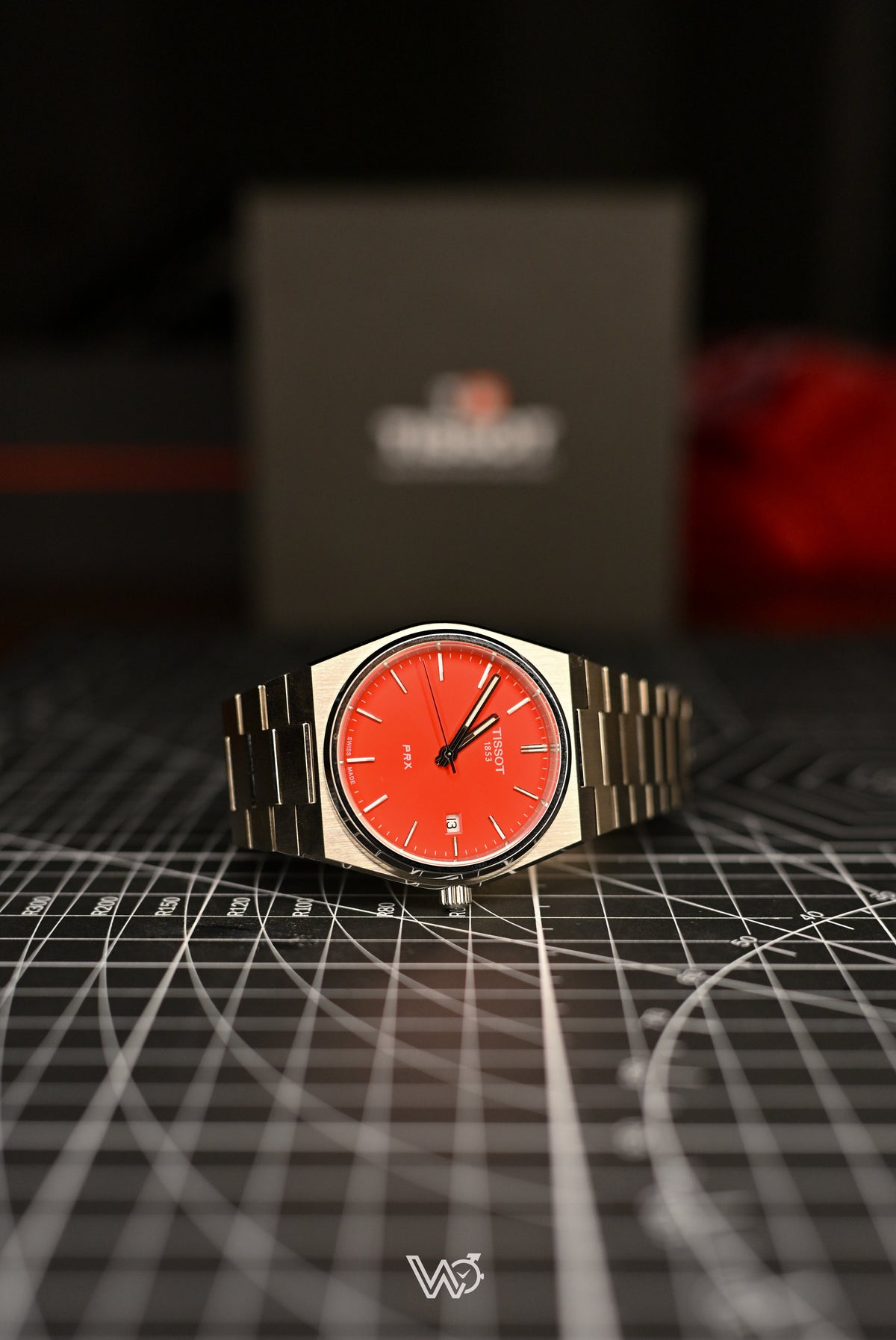 Tissot PRX Quartz Red Dial (Not used) 40mm | Watchex Signature Collection