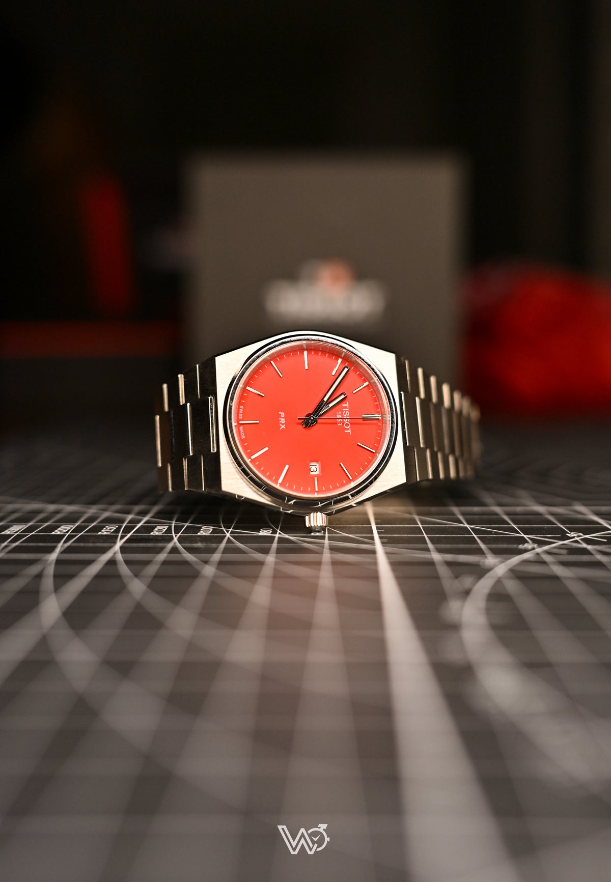 Tissot PRX Quartz Red Dial (Not used) 40mm | Watchex Signature Collection