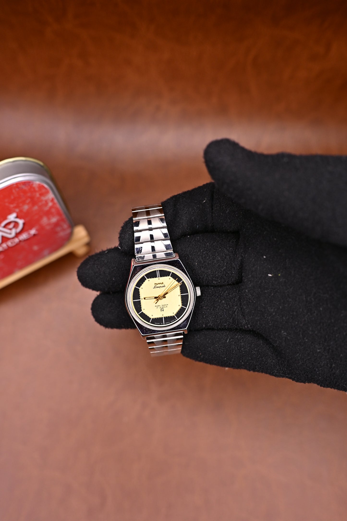 NOS HMT Deepak Dual Tone Dial Mechanical Watch|Watchexindia