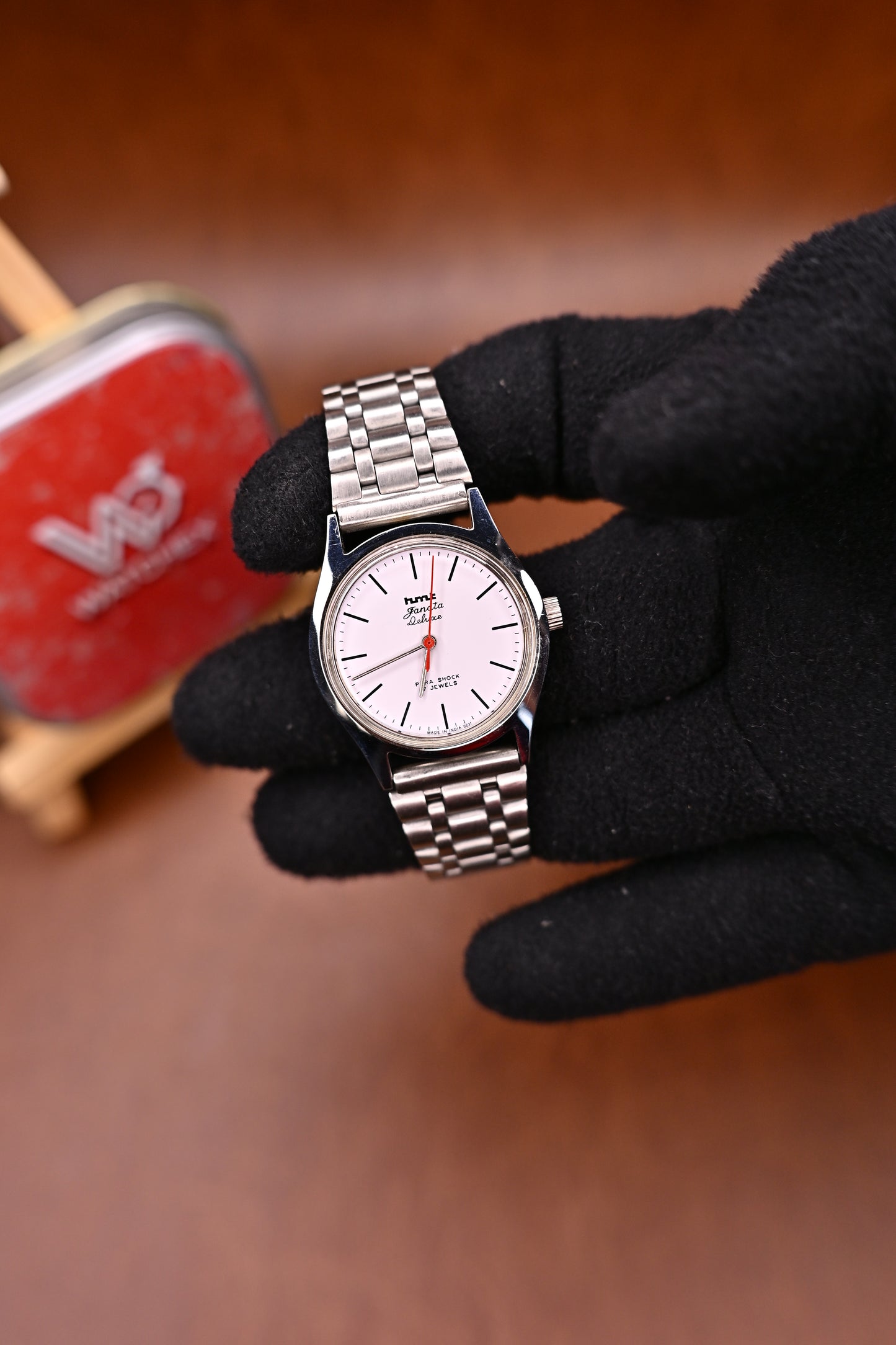 NOS HMT Janata Deluxe White Dial Hand-Winding (0231) | WatchexIndia