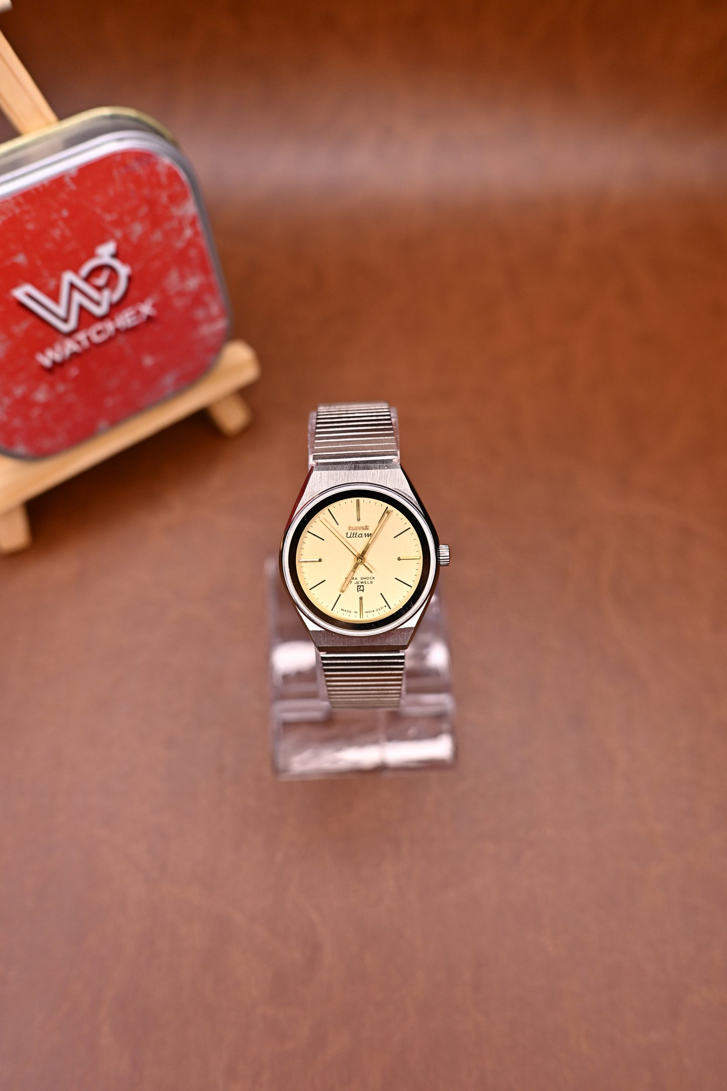 NOS HMT Uttam Champagne Dial Hand-Winding (0231) | Watchex India