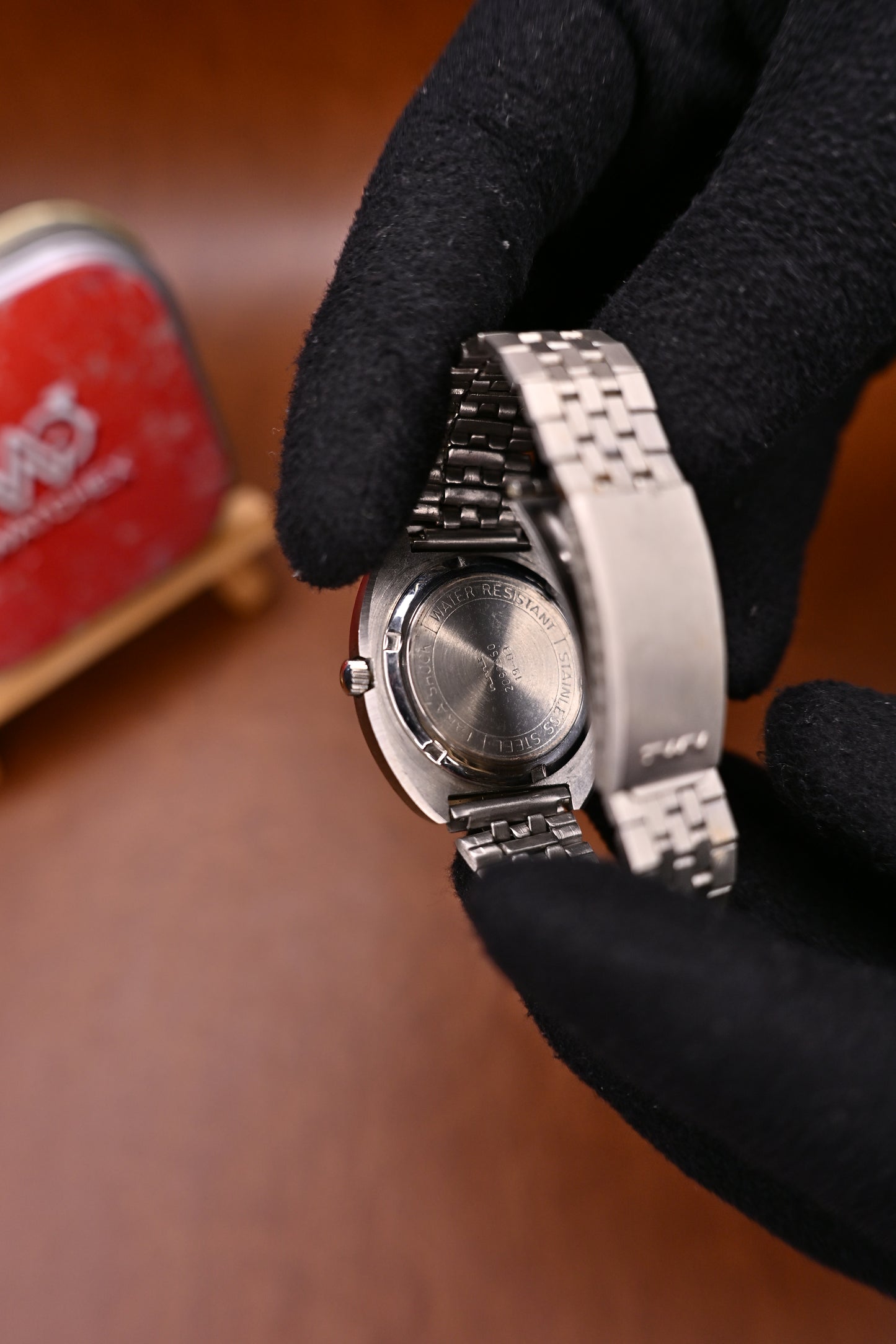 NOS HMT Chirag Mechanical – Olive Gradient Dial|Watchexindia