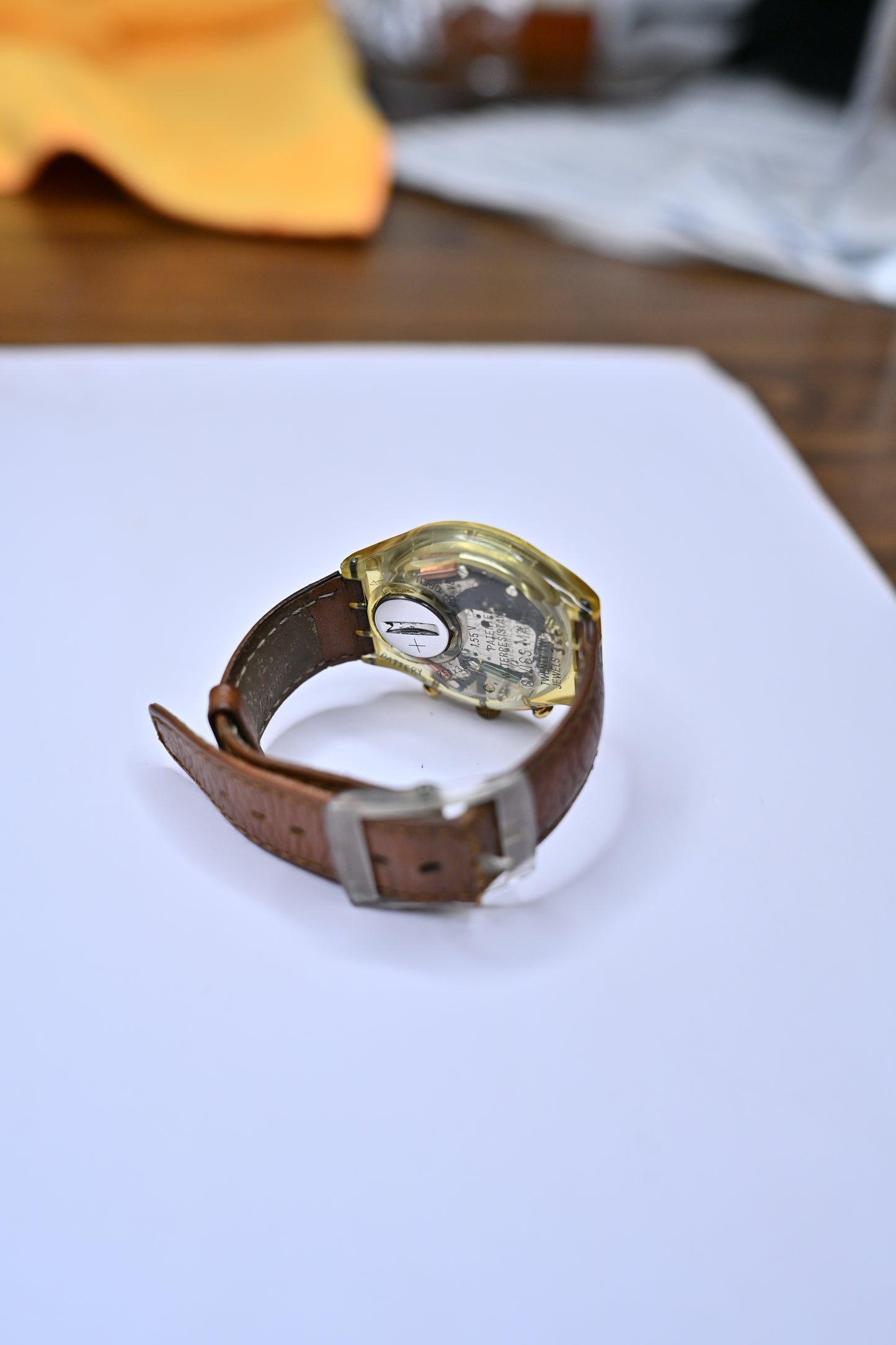 Vintage Swatch Chrono Grand Prix SCJ101 1992 Swiss Quartz Chronograph Watch | Watchex India