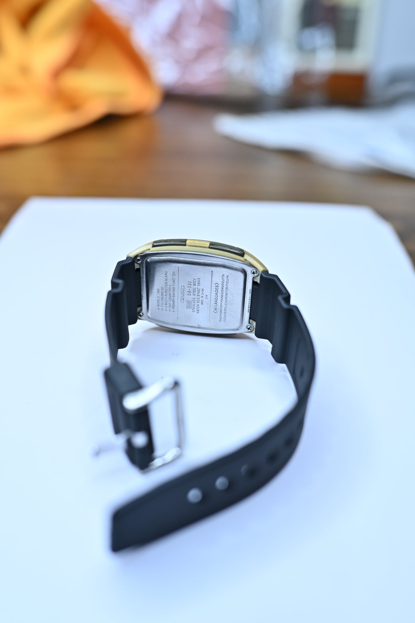 Vintage Casio Data Bank Tough Solar DB-E30 Module 2568 Digital Watch | Watchex India