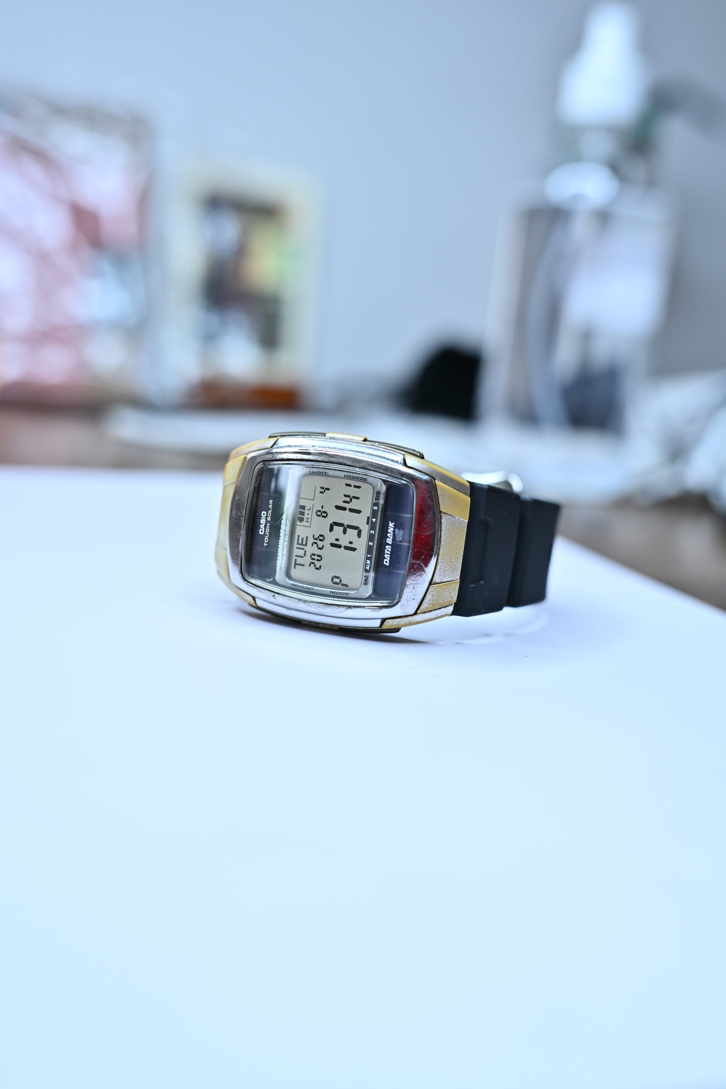 Vintage Casio Data Bank Tough Solar DB-E30 Module 2568 Digital Watch | Watchex India