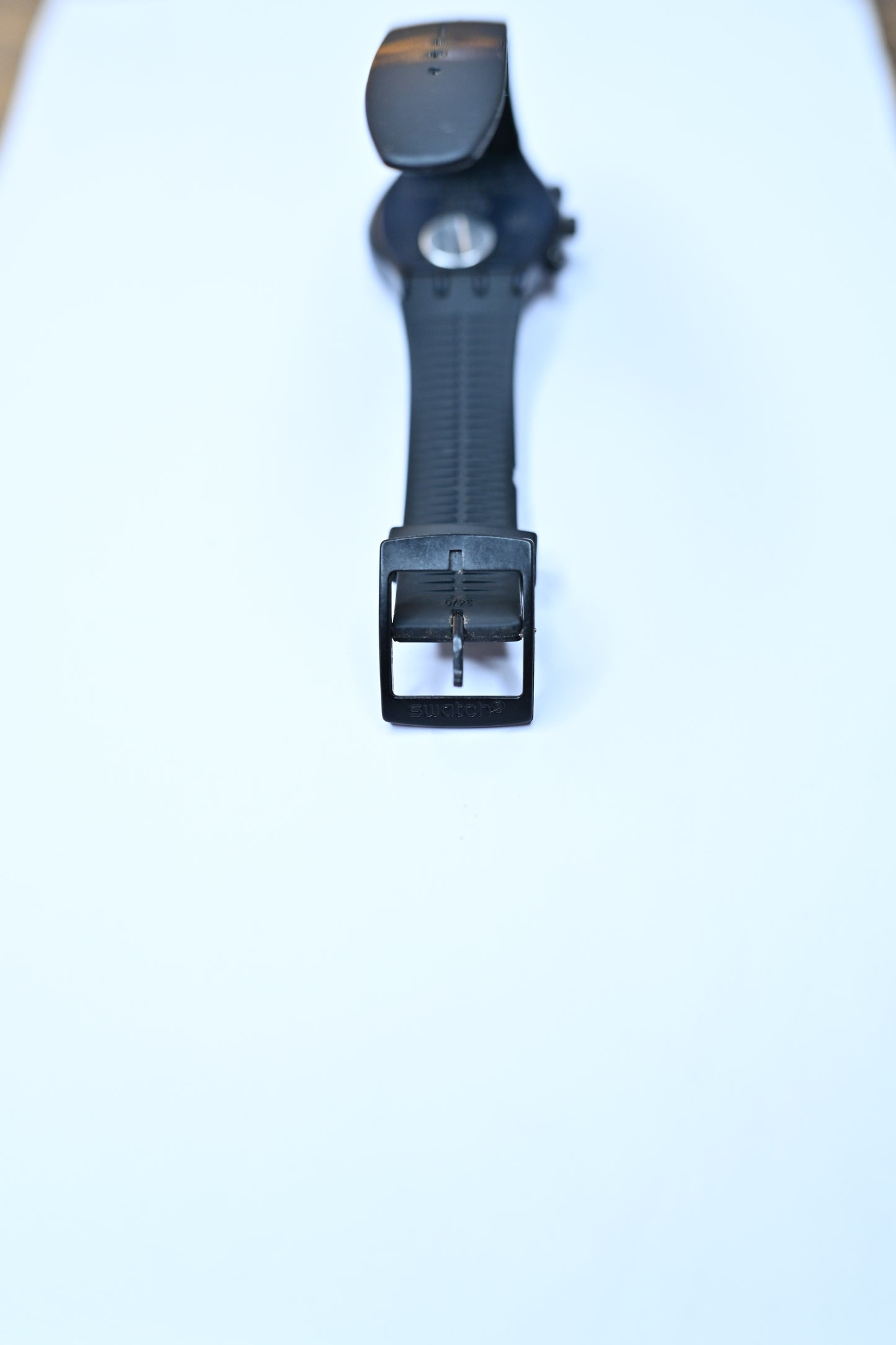 Vintage Swatch Irony Aluminium Chronograph Swiss Quartz Black Pilot Dial Watch | Watchex India