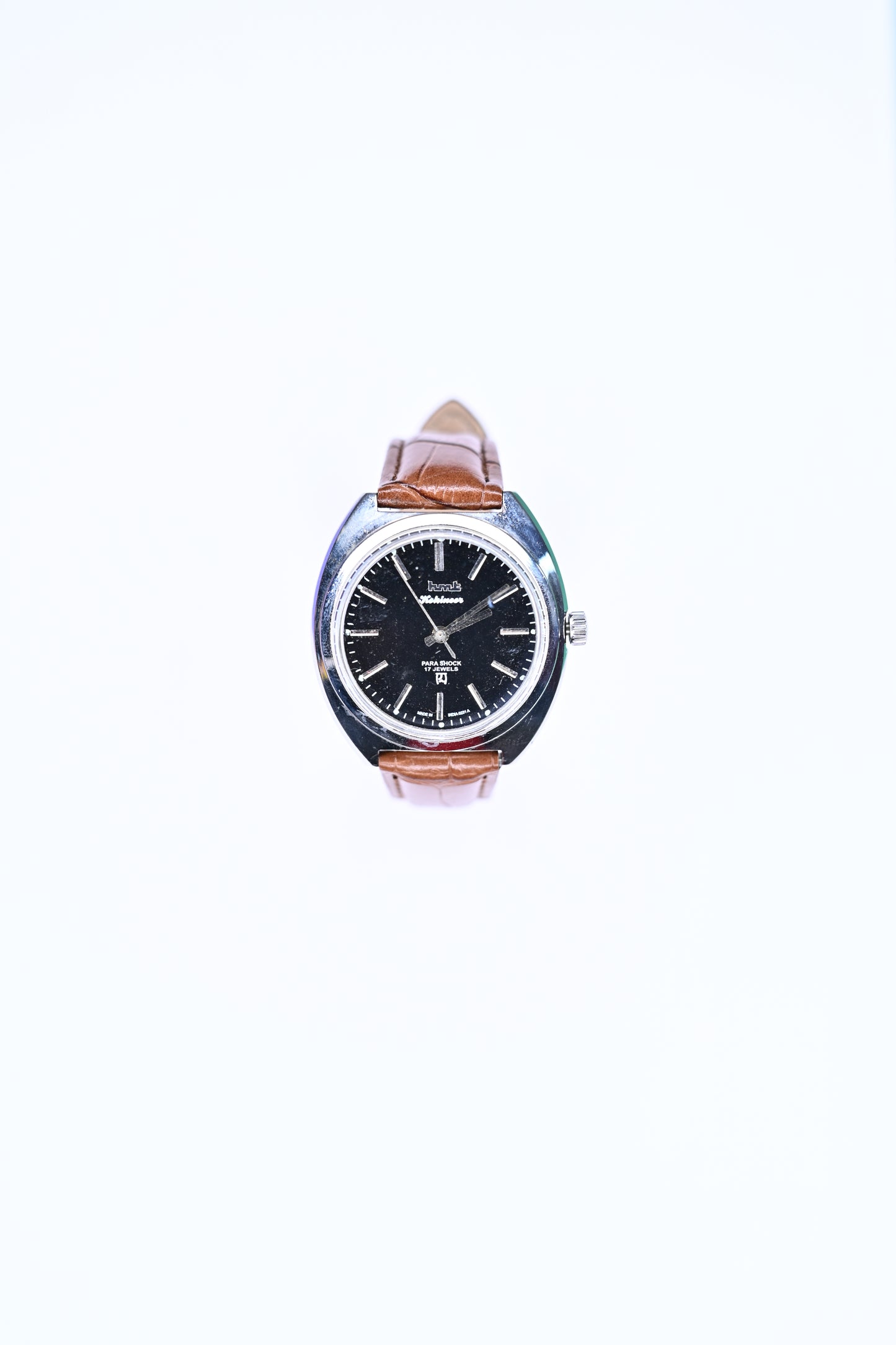 Vintage HMT Kohinoor Black Redial Hand-Winding Mechanical Watch – Calibre 0231 | Watchex India