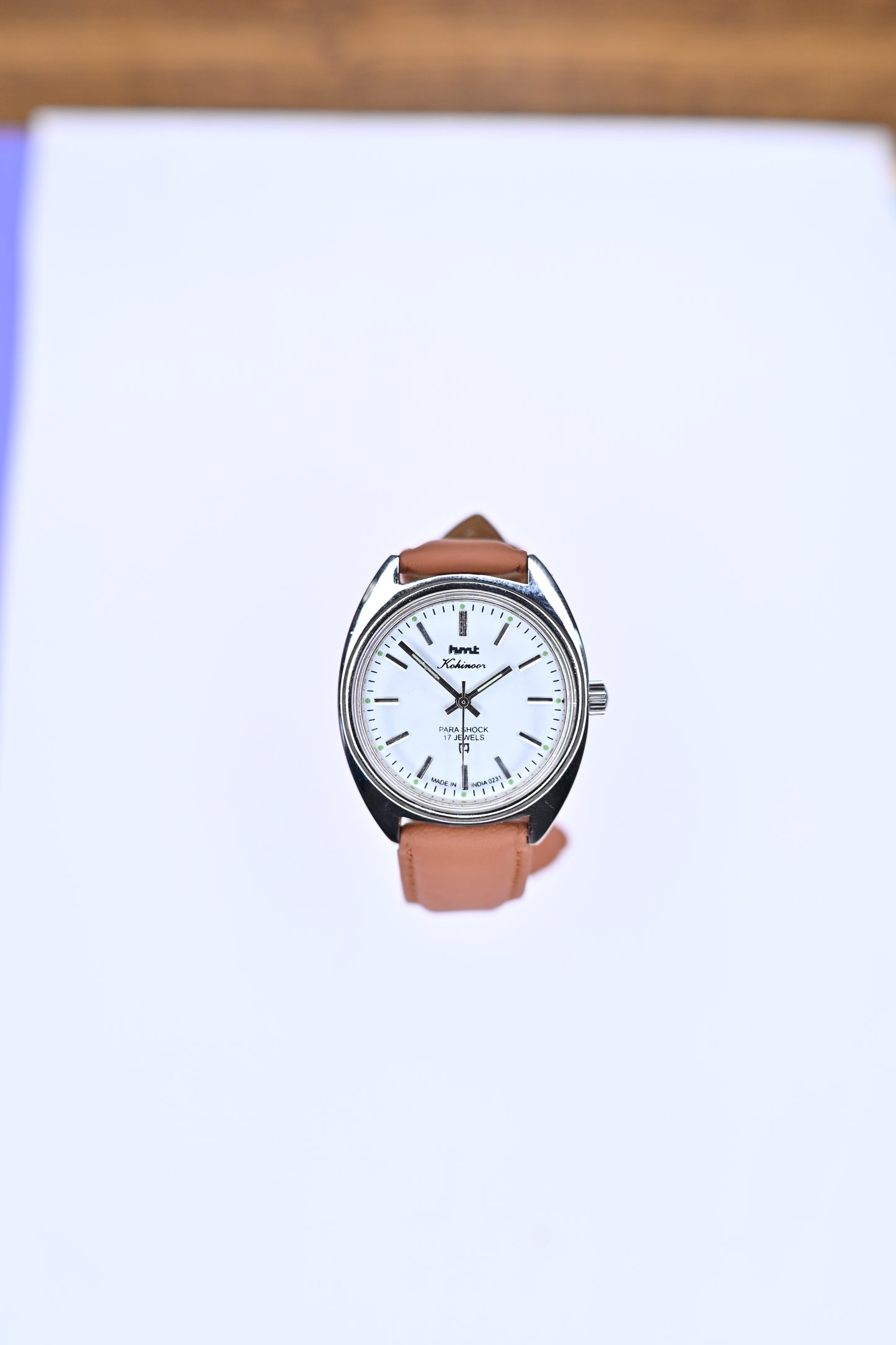 Vintage HMT Kohinoor White Redial Hand-Winding Mechanical Watch – Calibre 0231 | Watchex India