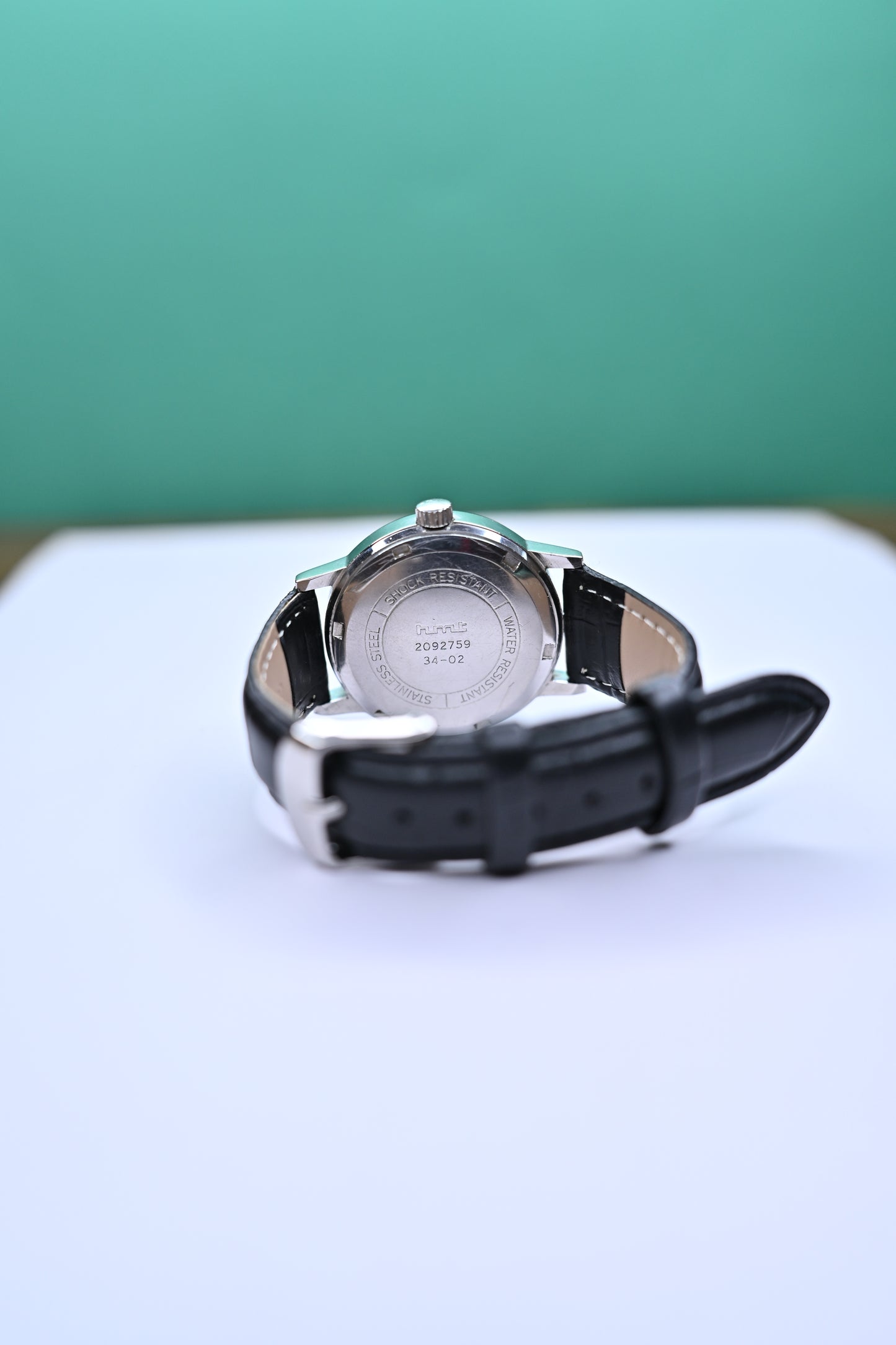 MOD HMT Kohinoor Black Redial Round Case Hand-Winding Mechanical Watch – Calibre 0231 | Watchex India