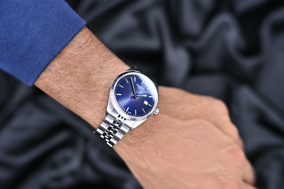 Tissot Ballade (Not Used)40mm Blue Dial | T156.410.11.041.00 | Watchex Signature Collection
